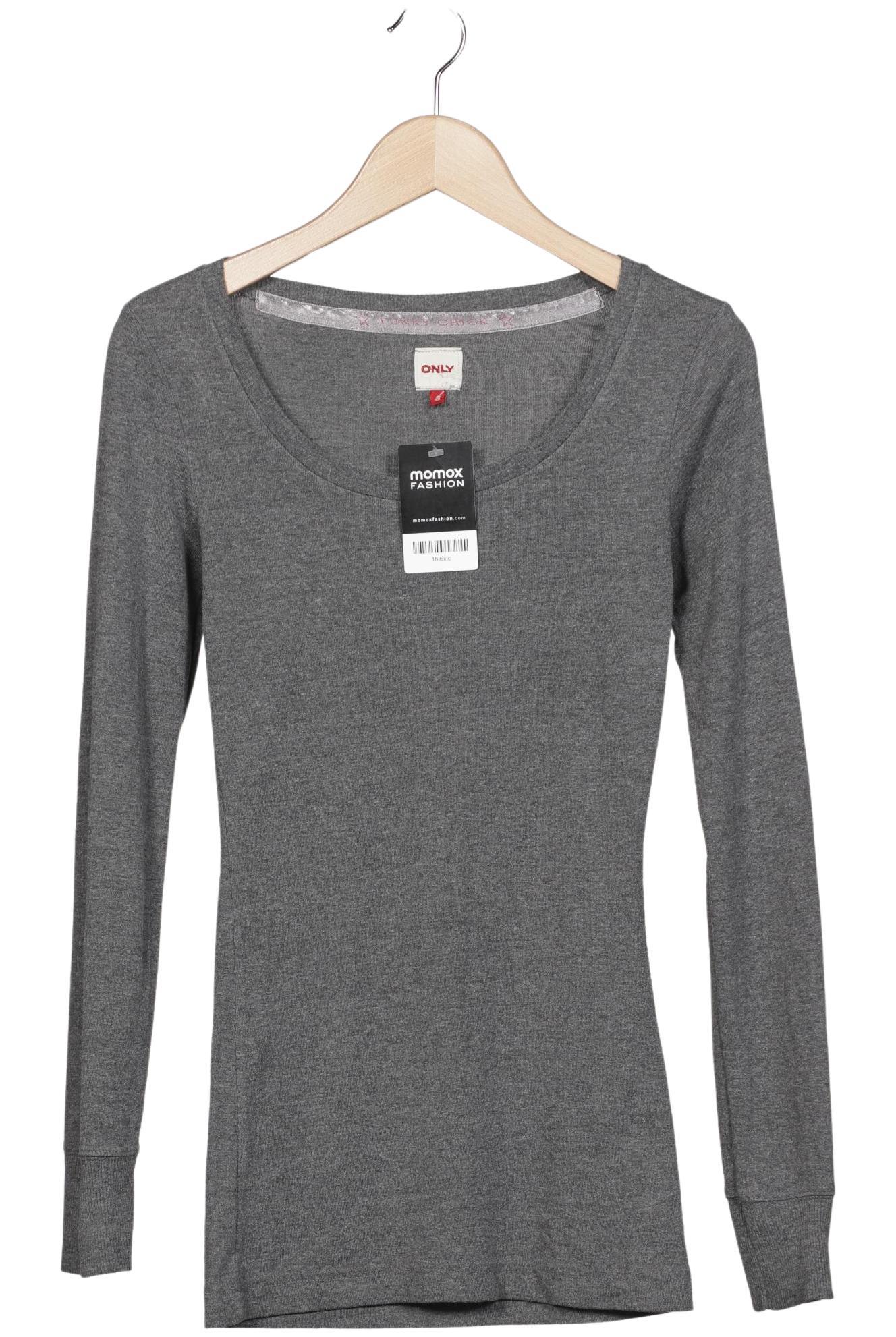 

Only Damen Langarmshirt, grau, Gr. 36