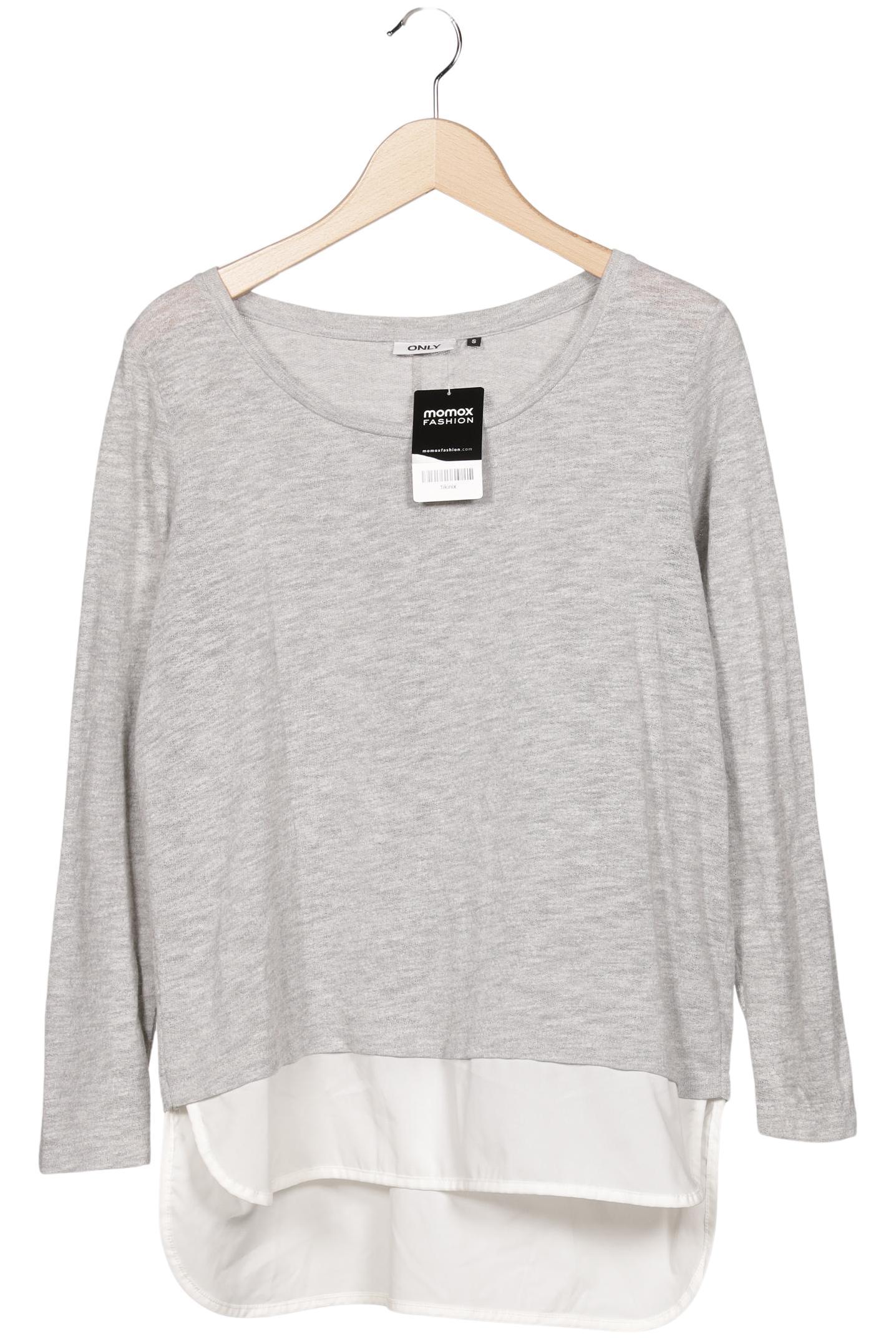 

Only Damen Langarmshirt, grau, Gr. 36