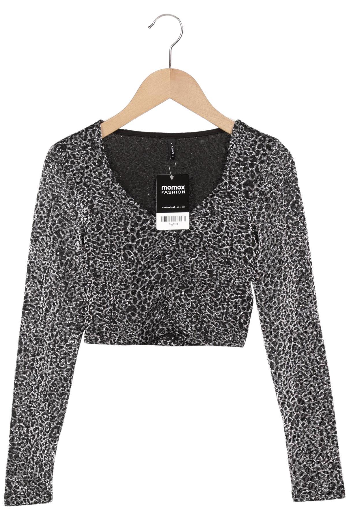 

Only Damen Langarmshirt, grau, Gr. 34