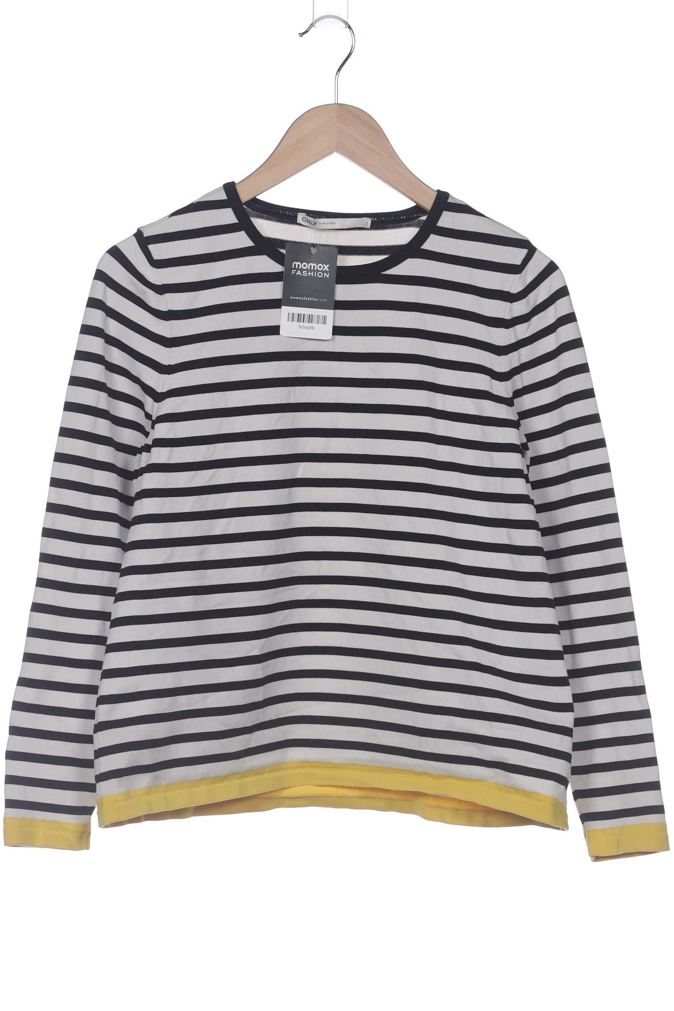 

Only Damen Langarmshirt, weiß, Gr. 36