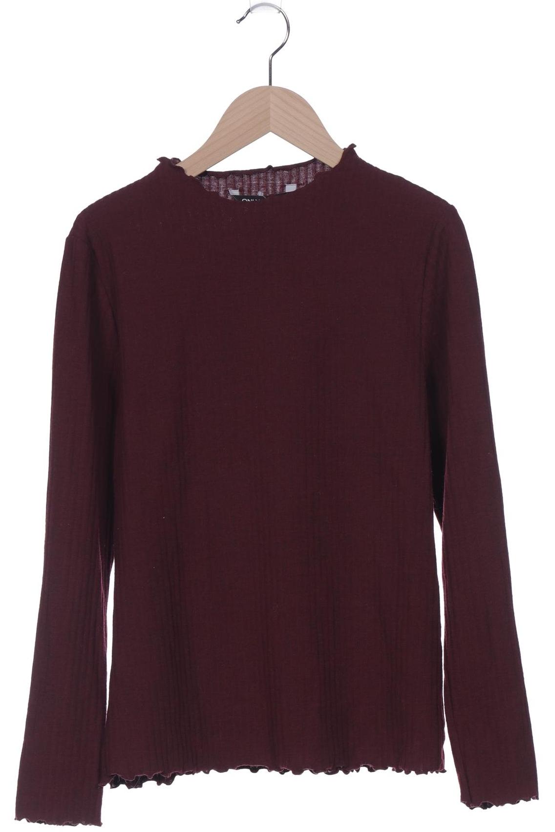 

Only Damen Langarmshirt, bordeaux, Gr. 42