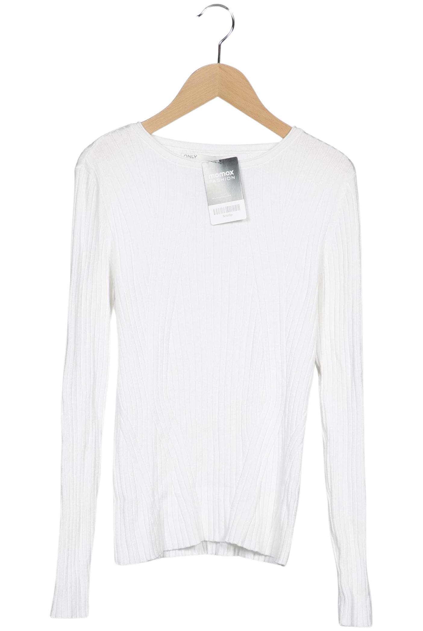 

Only Damen Langarmshirt, weiß, Gr. 36