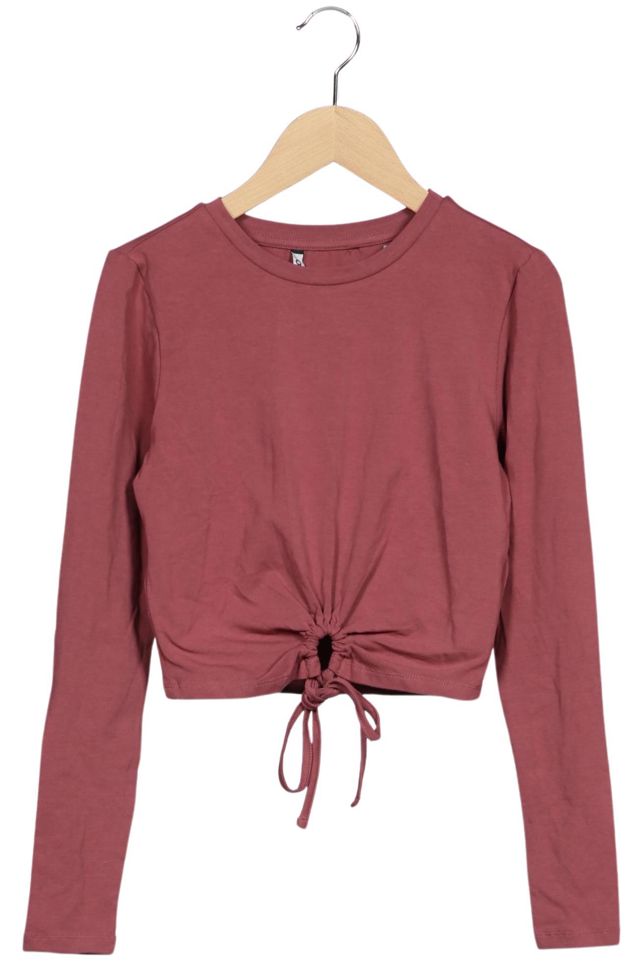 

Only Damen Langarmshirt, bordeaux, Gr. 36