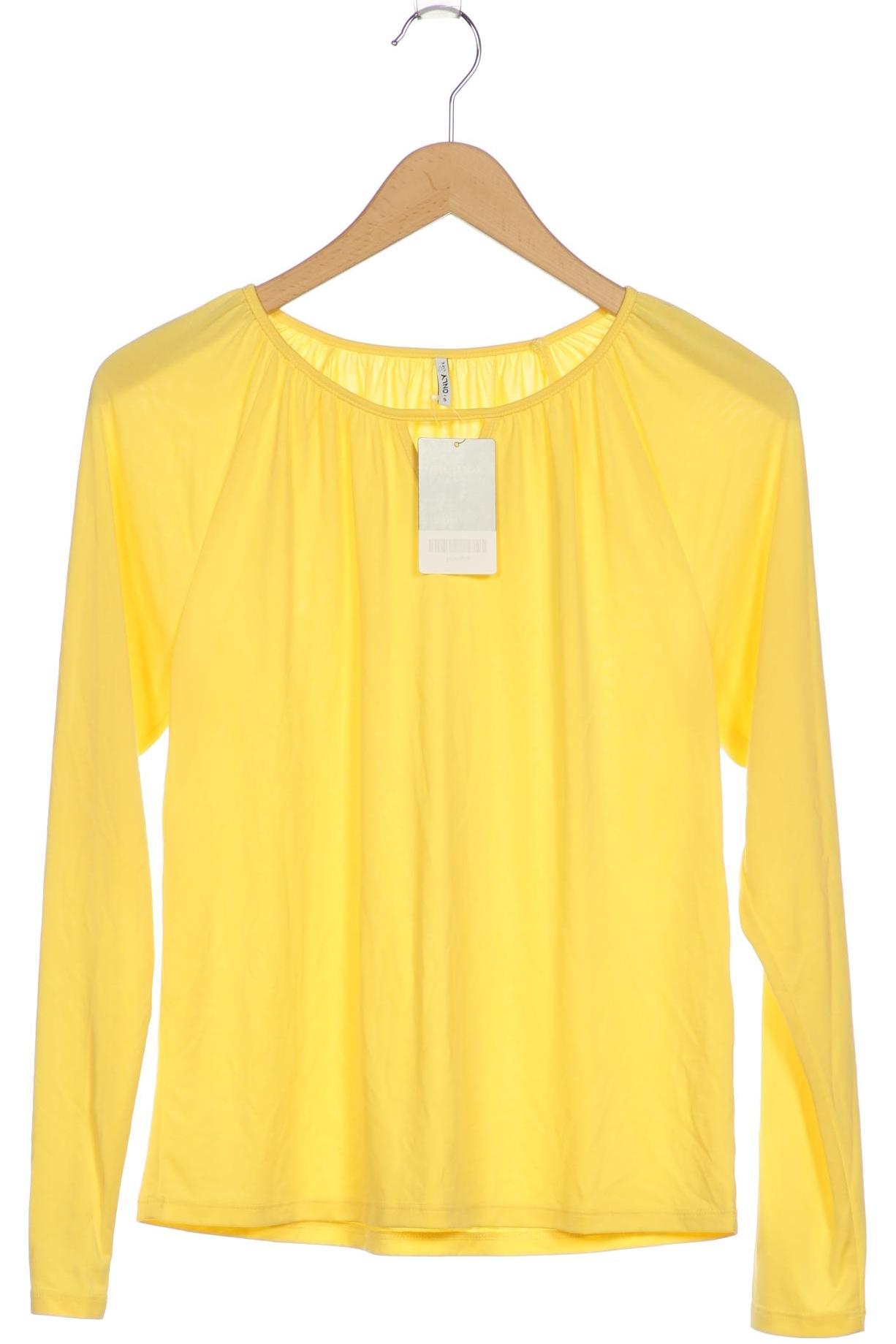 

Only Damen Langarmshirt, gelb, Gr. 36