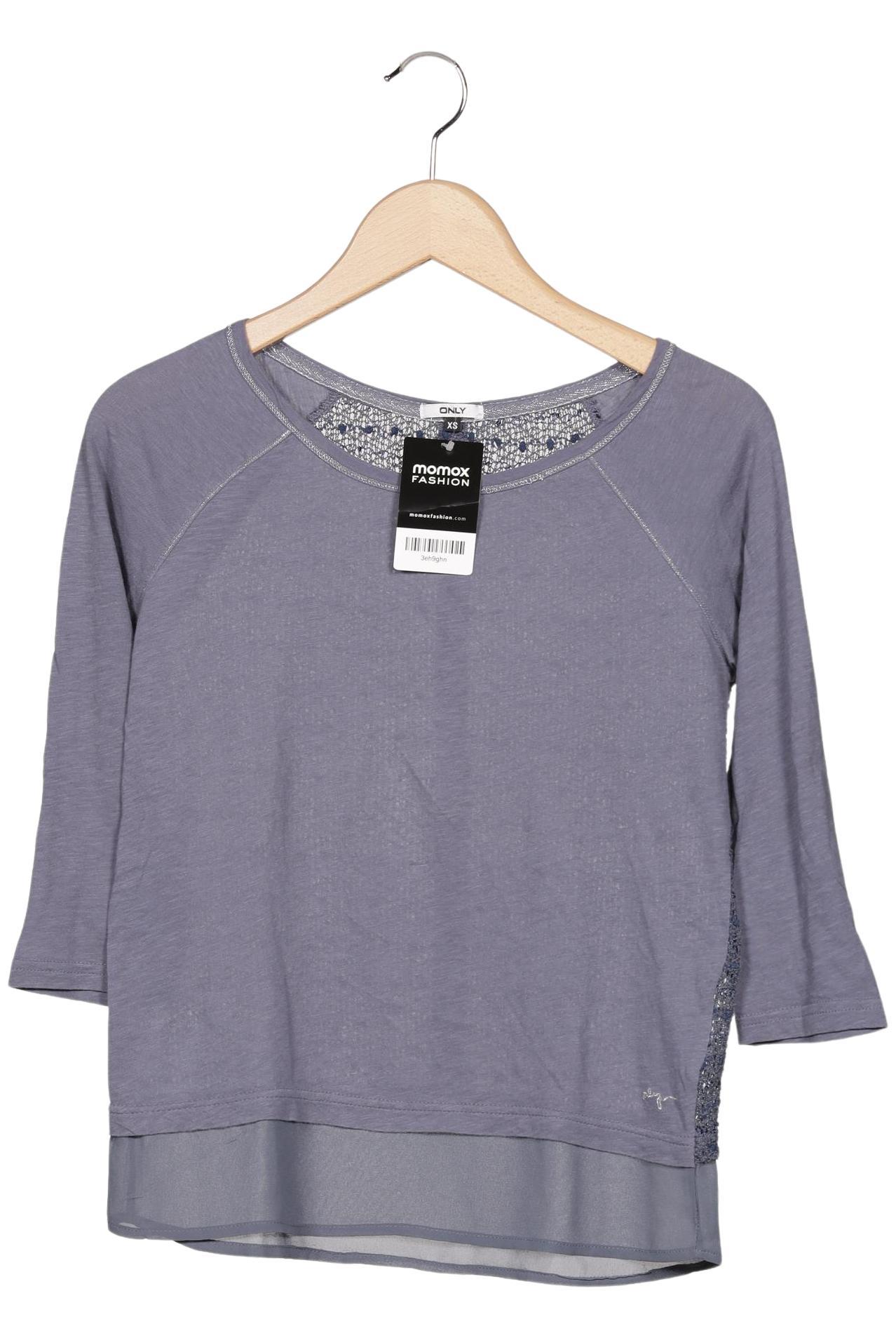 

Only Damen Langarmshirt, grau, Gr. 34