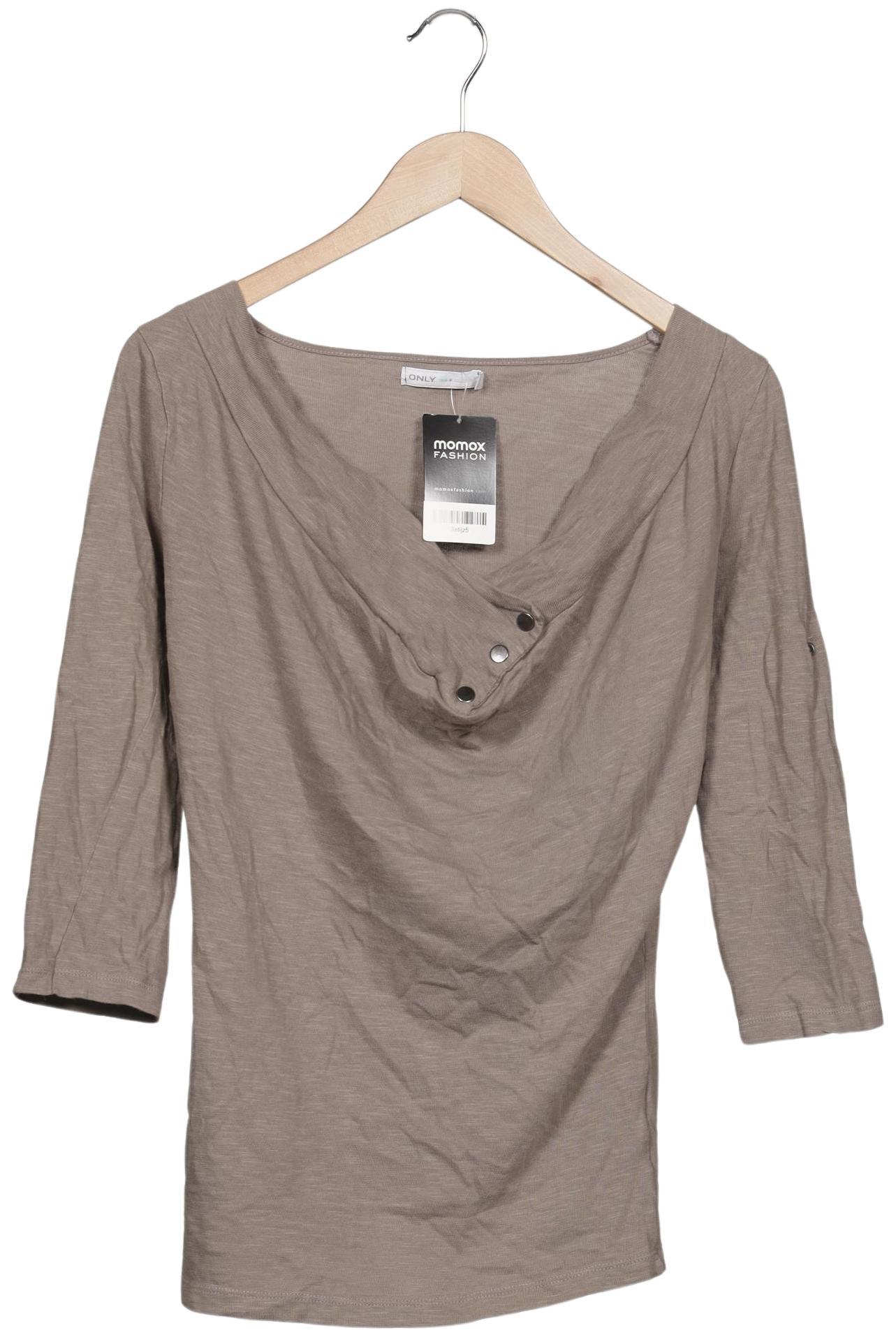 

Only Damen Langarmshirt, beige, Gr. 36