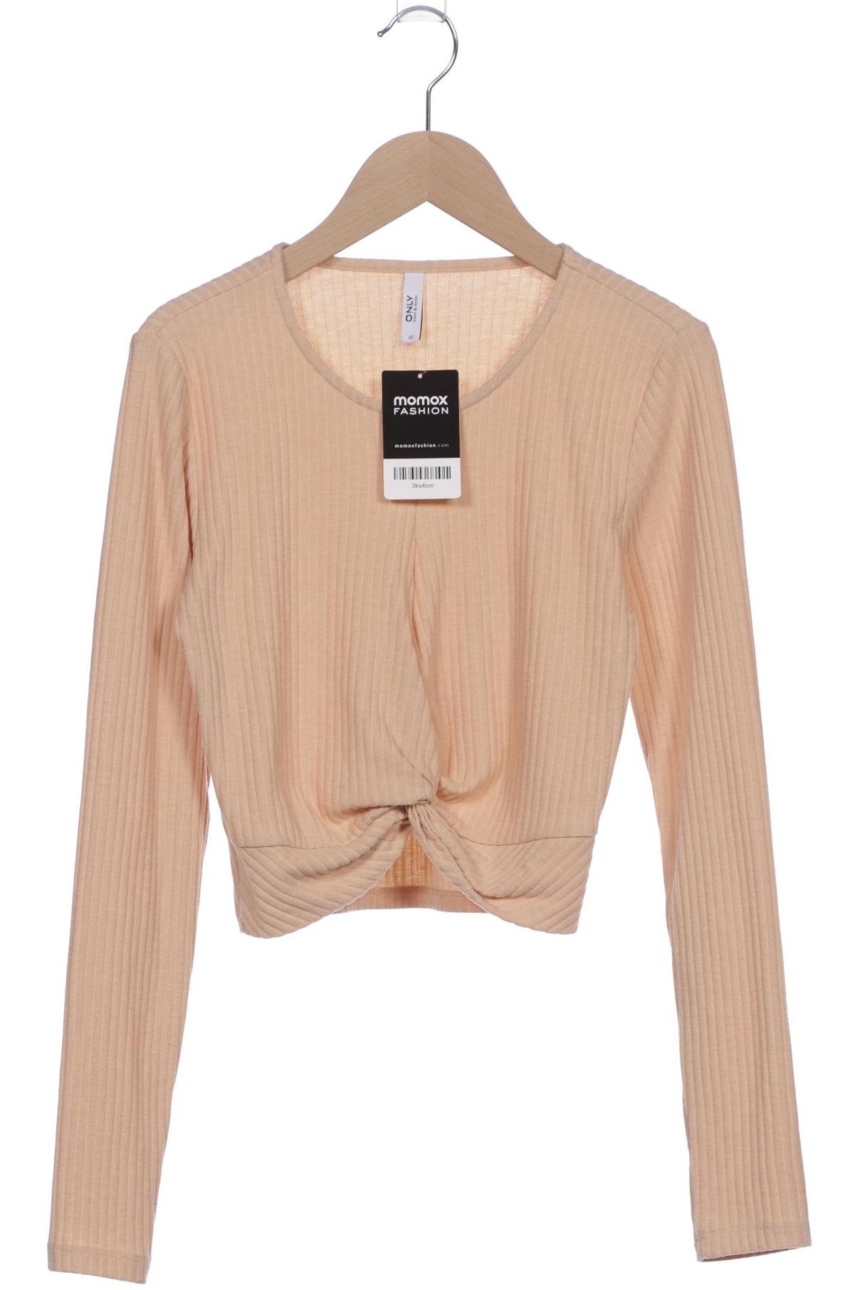 

Only Damen Langarmshirt, beige, Gr. 34