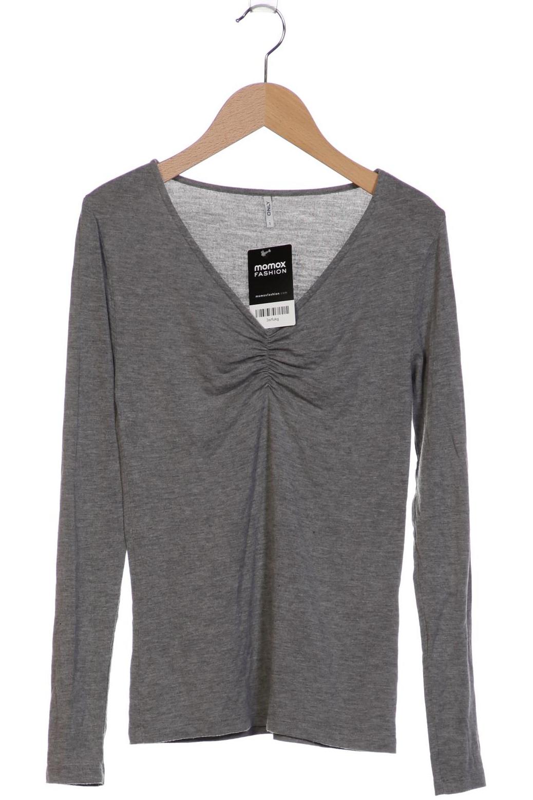 

Only Damen Langarmshirt, grau, Gr. 36