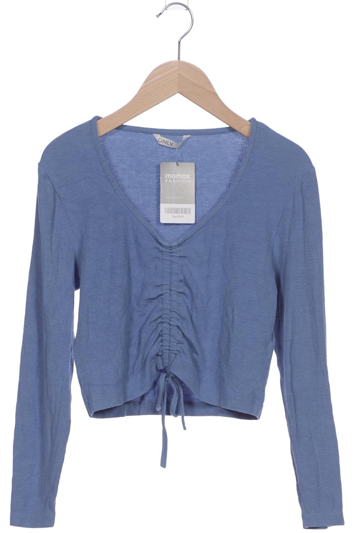 

Only Damen Langarmshirt, blau, Gr. 38