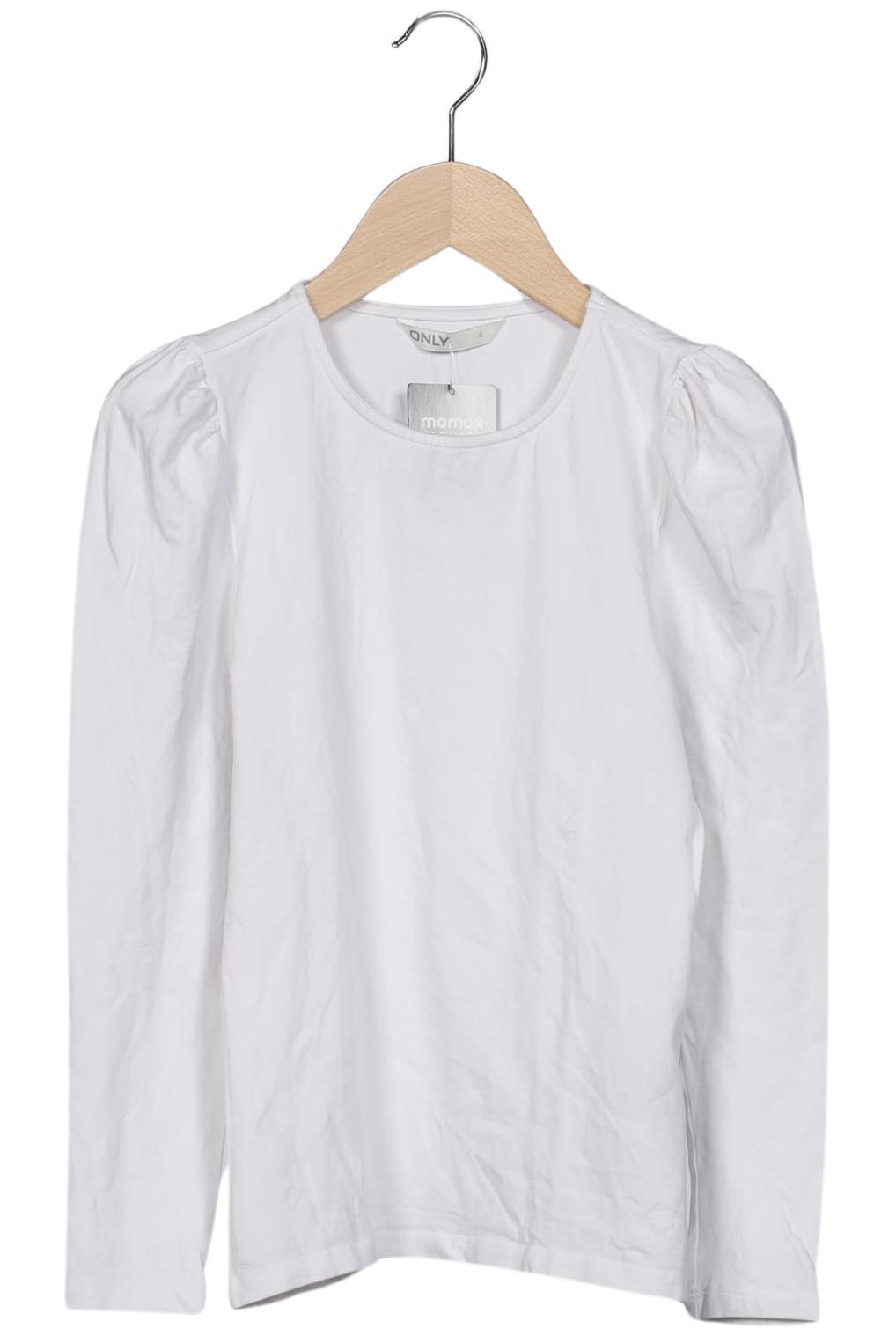 

Only Damen Langarmshirt, weiß, Gr. 36
