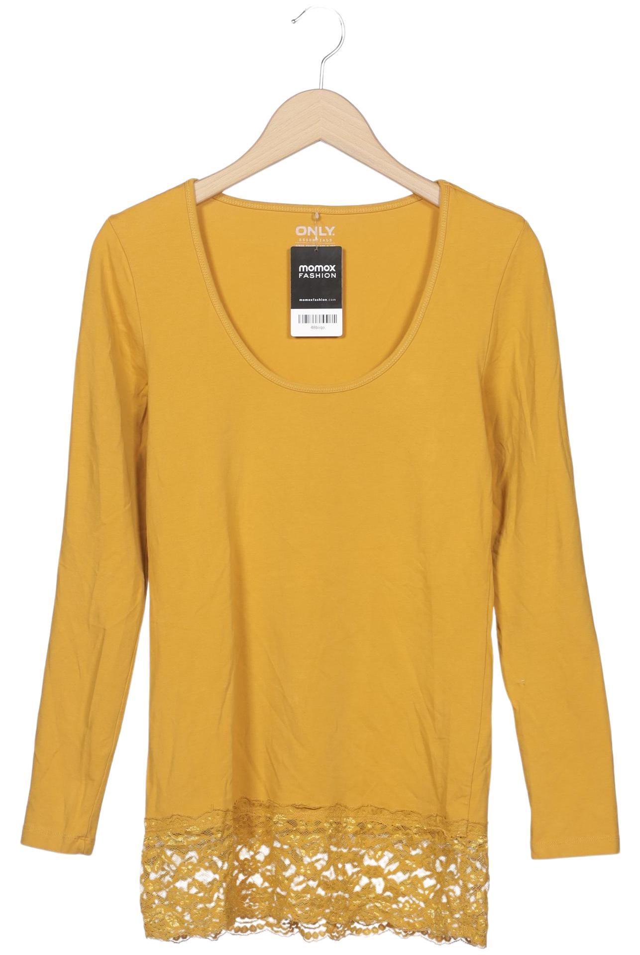 

Only Damen Langarmshirt, gelb, Gr. 42