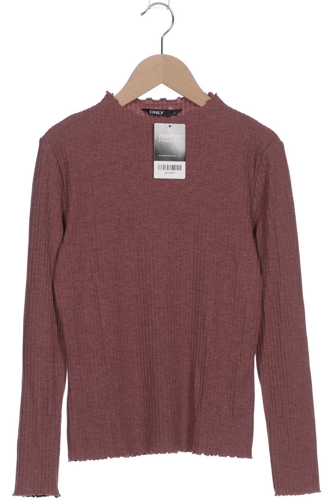 

Only Damen Langarmshirt, bordeaux, Gr. 38