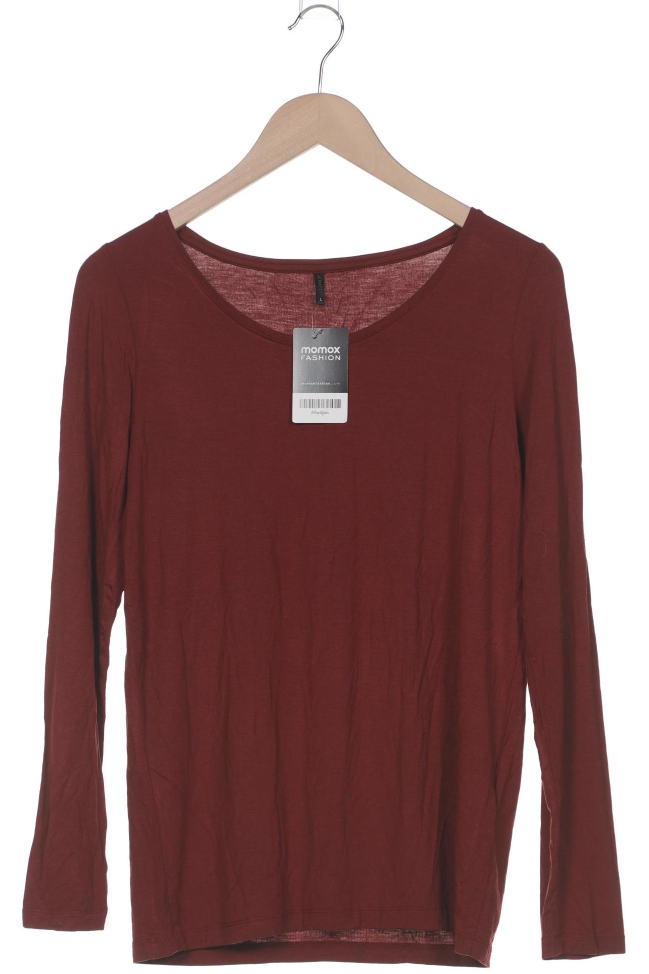 

Only Damen Langarmshirt, rot, Gr. 42