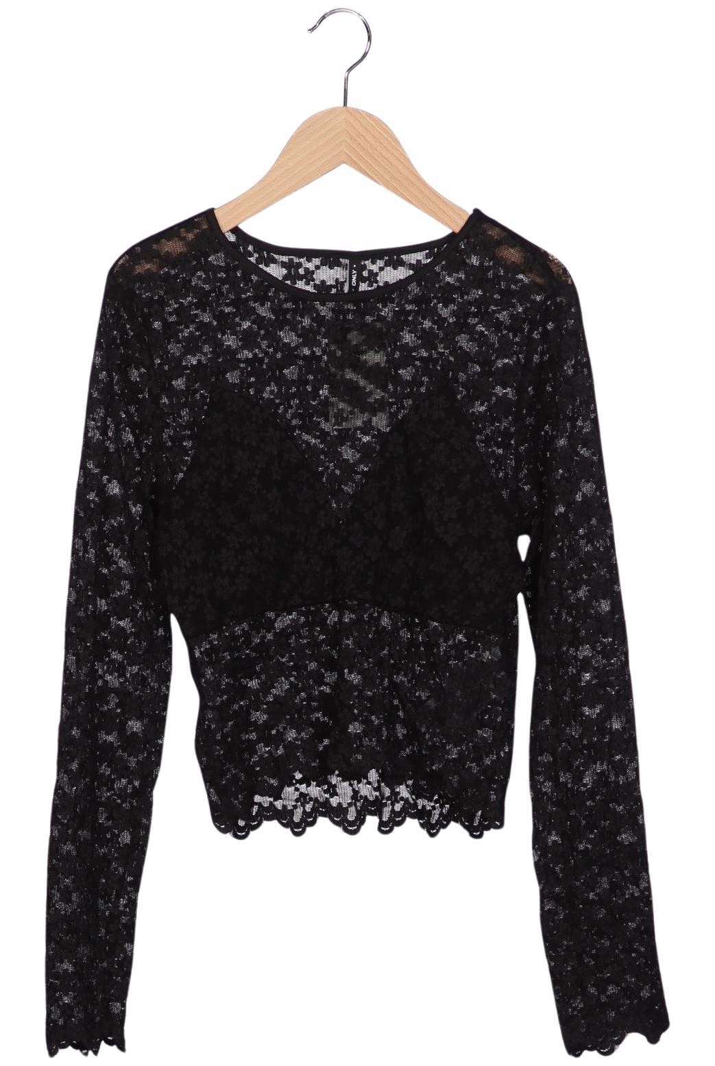 

Only Damen Langarmshirt, schwarz, Gr. 42