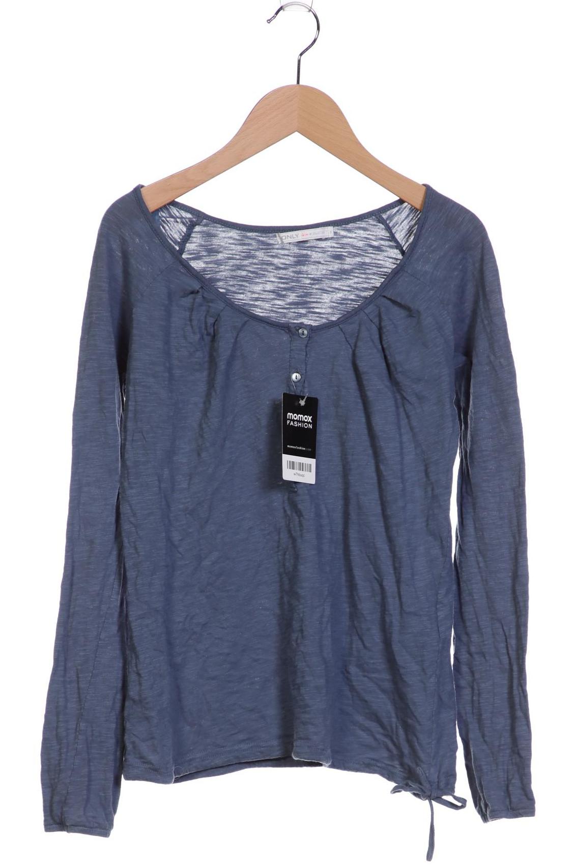 

ONLY Damen Langarmshirt, blau