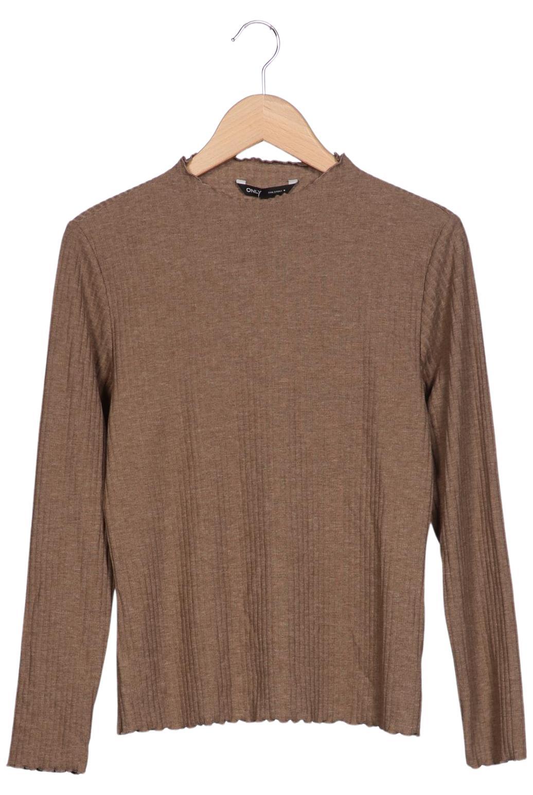 

Only Damen Langarmshirt, braun, Gr. 44