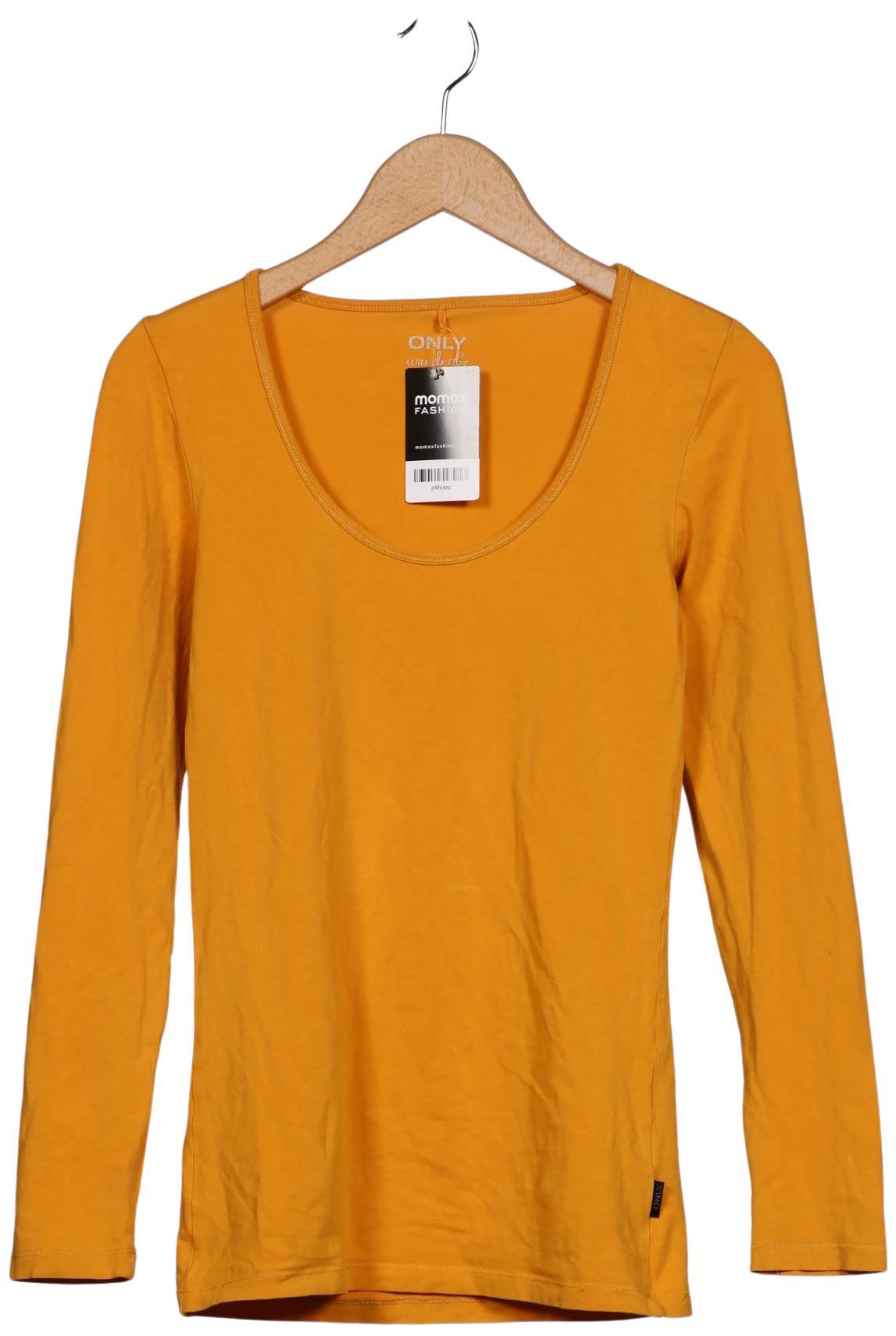 

Only Damen Langarmshirt, gelb, Gr. 38