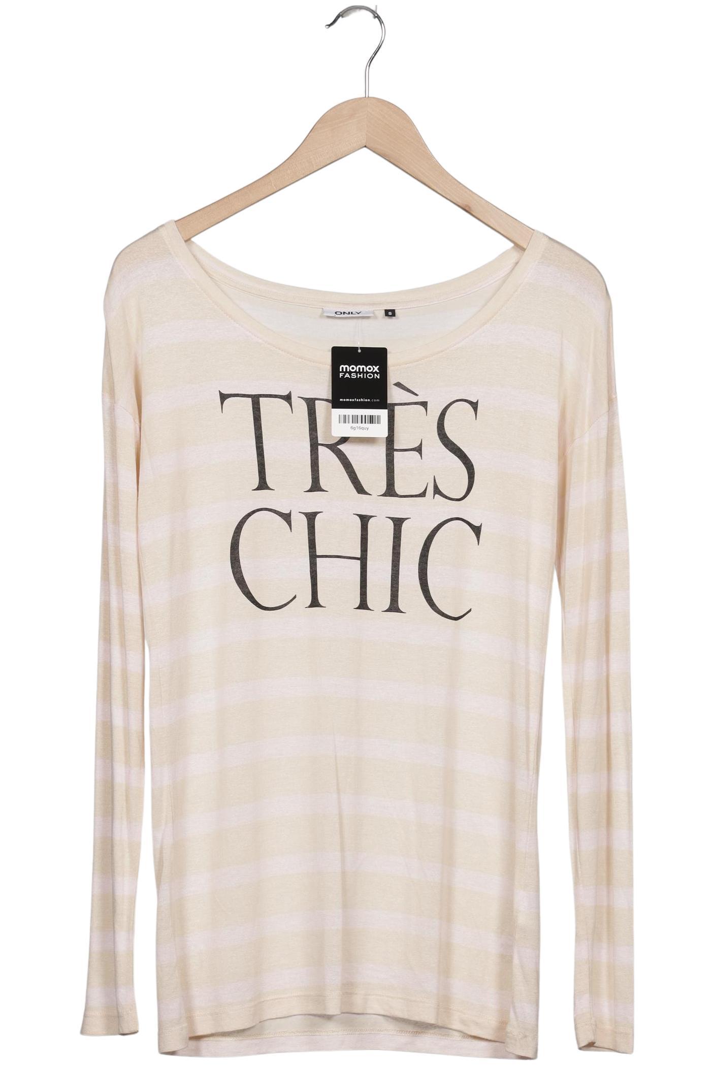 

Only Damen Langarmshirt, beige, Gr. 36
