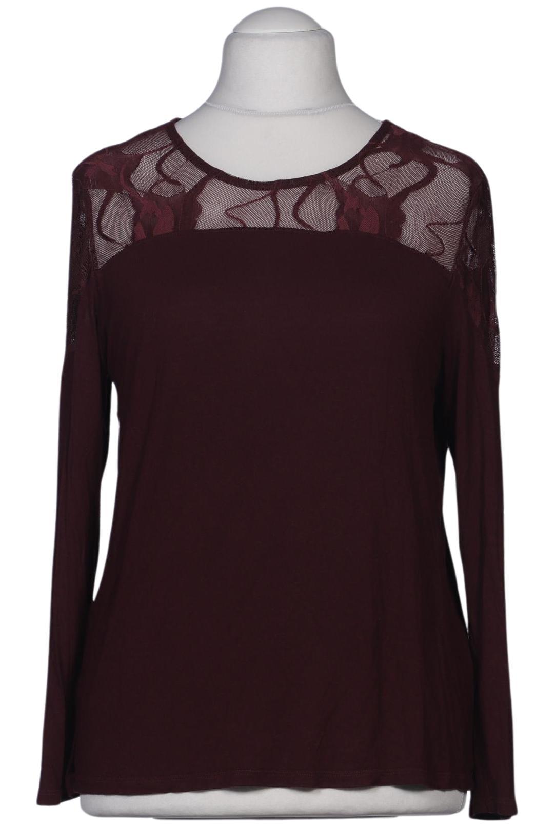 

Only Damen Langarmshirt, bordeaux, Gr. 44