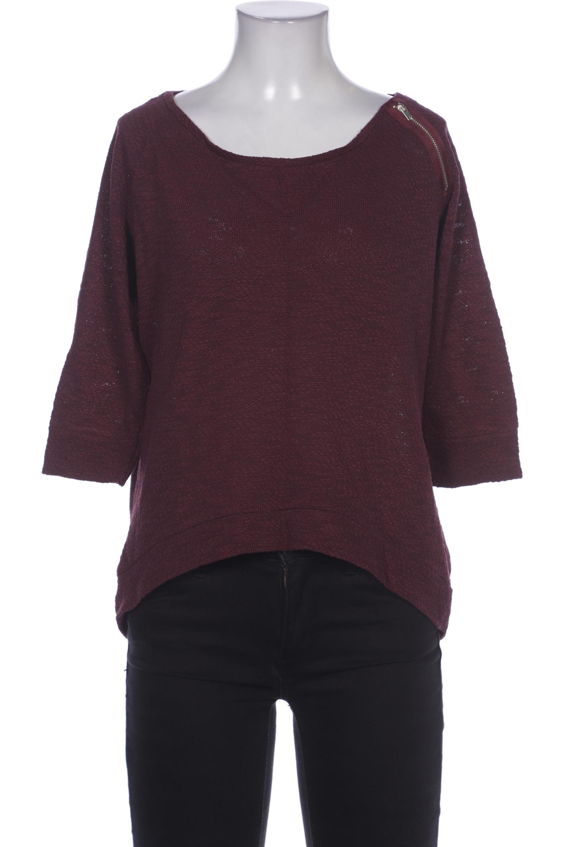 

Only Damen Langarmshirt, bordeaux, Gr. 36