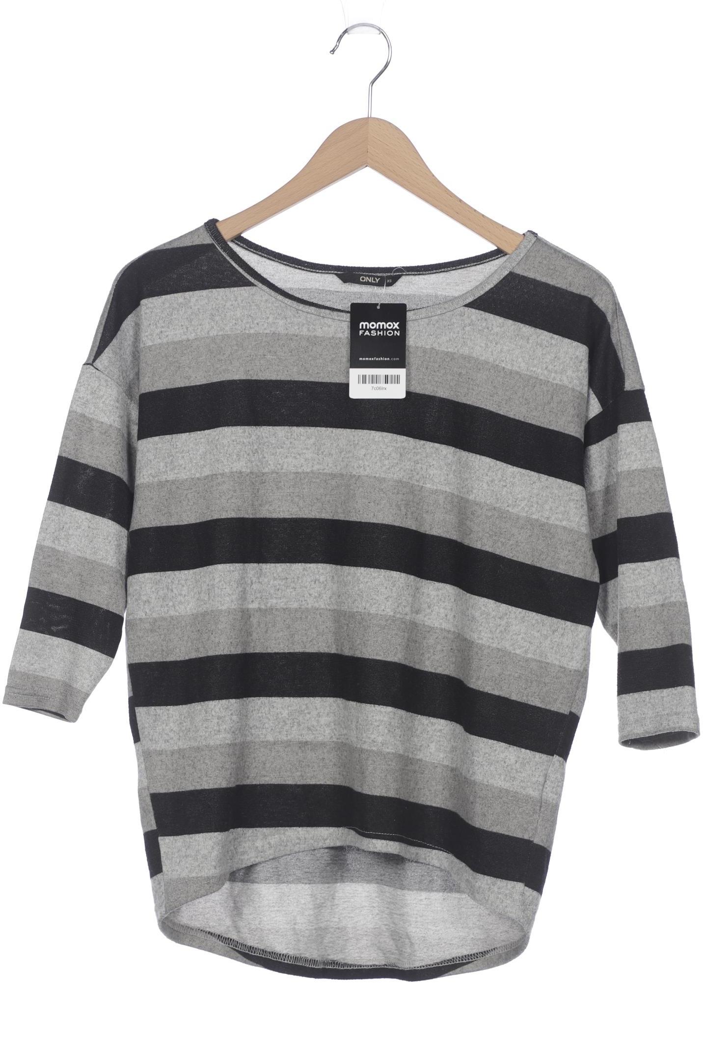 

Only Damen Langarmshirt, grau, Gr. 34