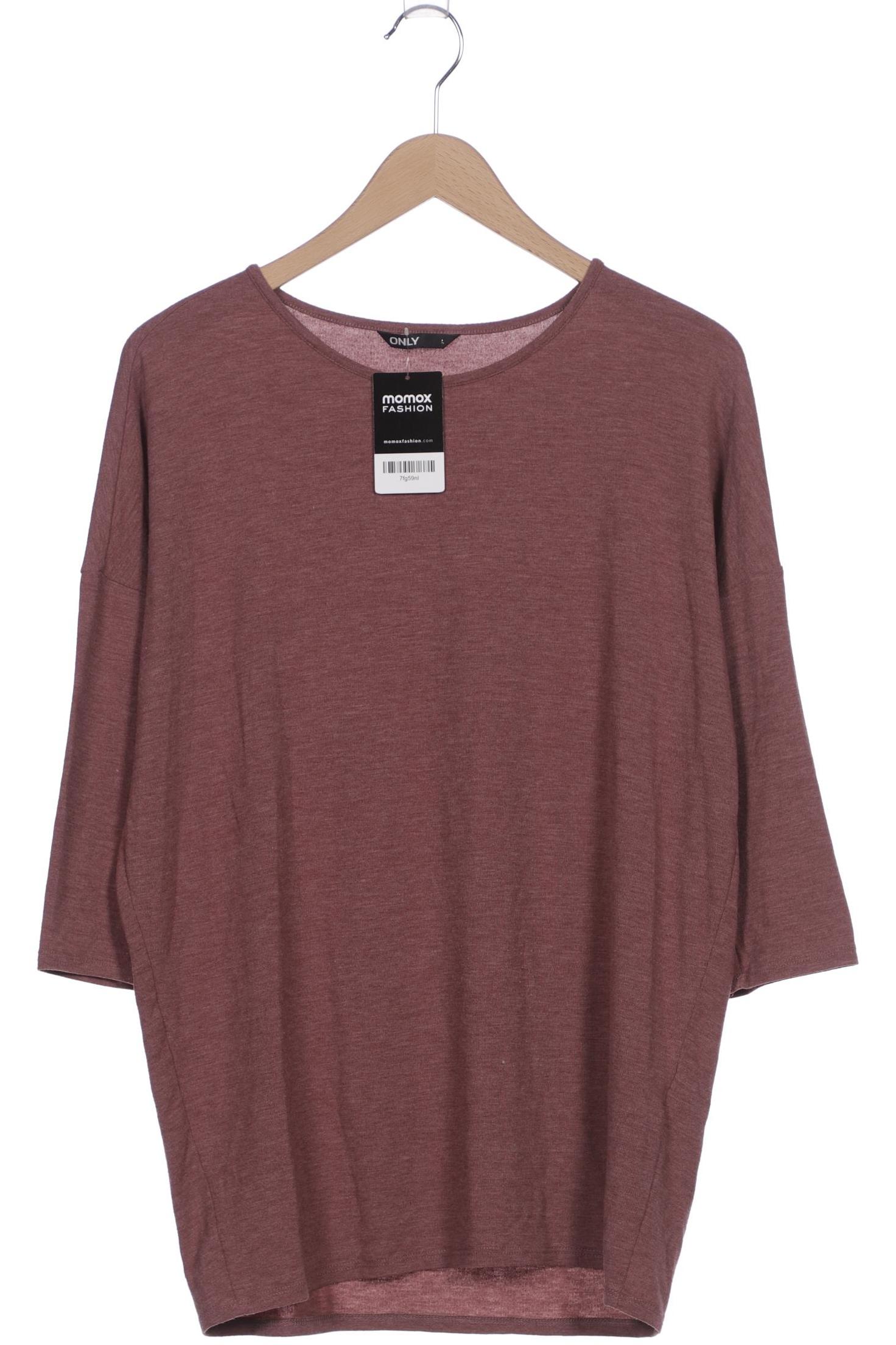

Only Damen Langarmshirt, bordeaux, Gr. 42