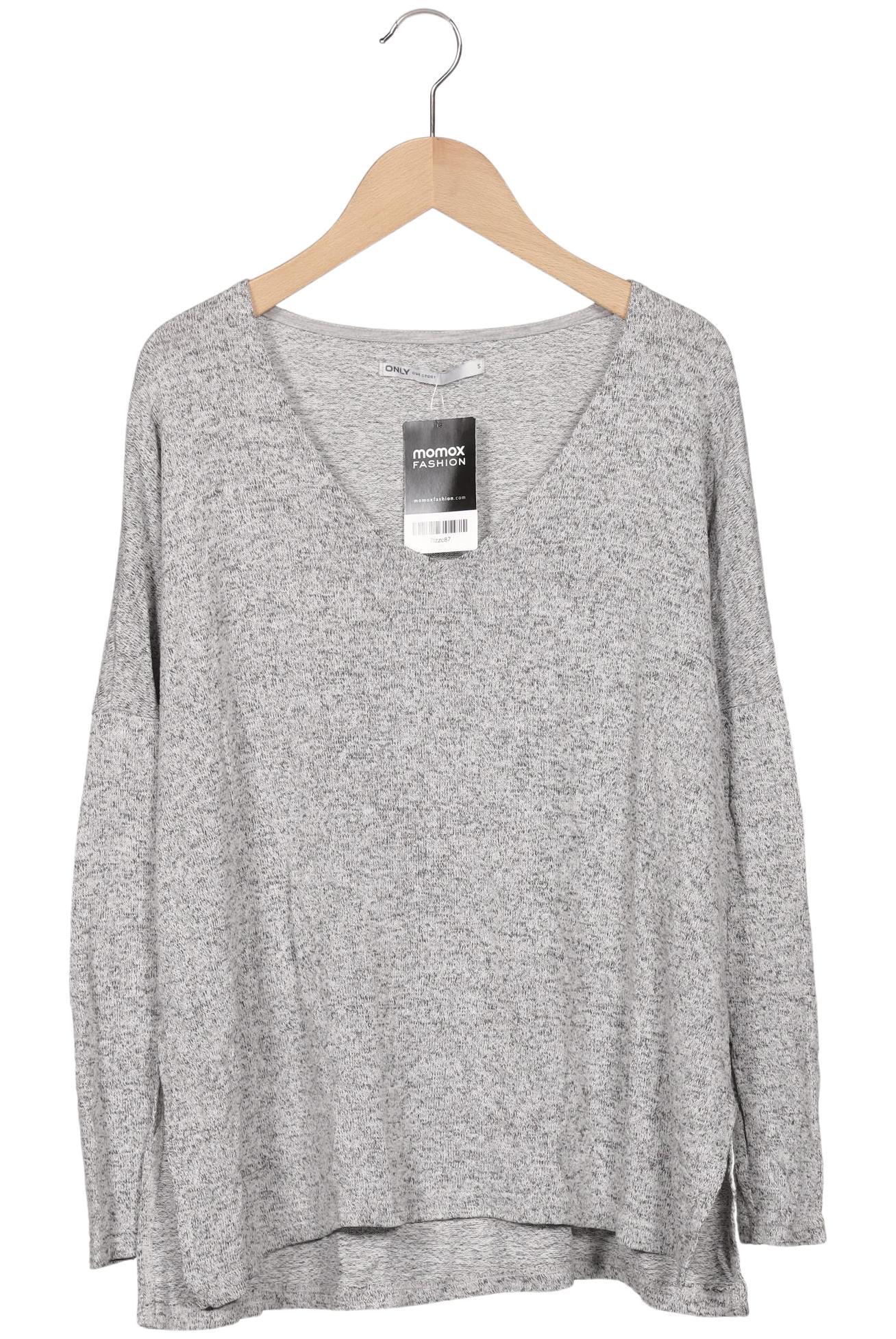 

Only Damen Langarmshirt, grau, Gr. 36