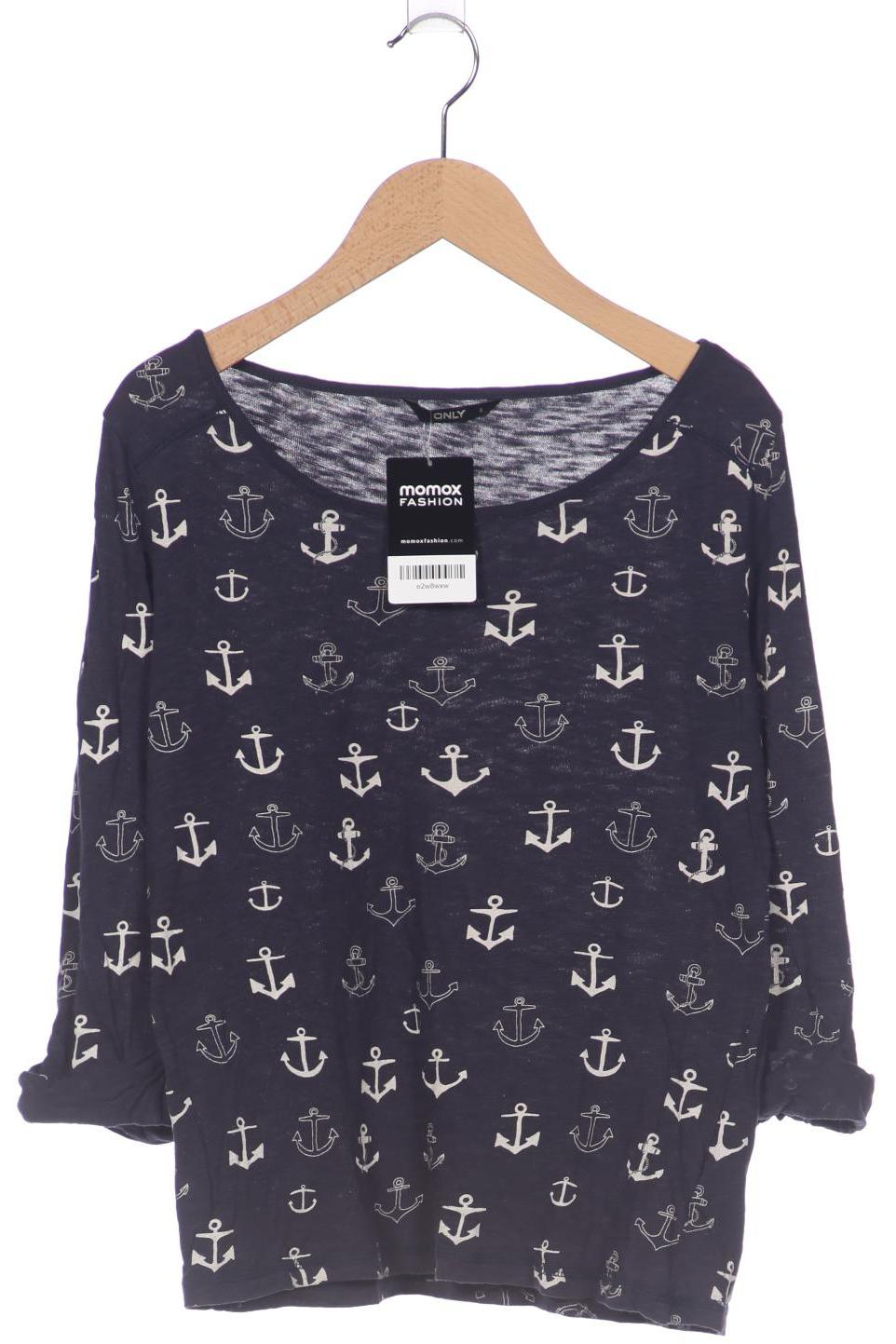 

Only Damen Langarmshirt, marineblau, Gr. 36