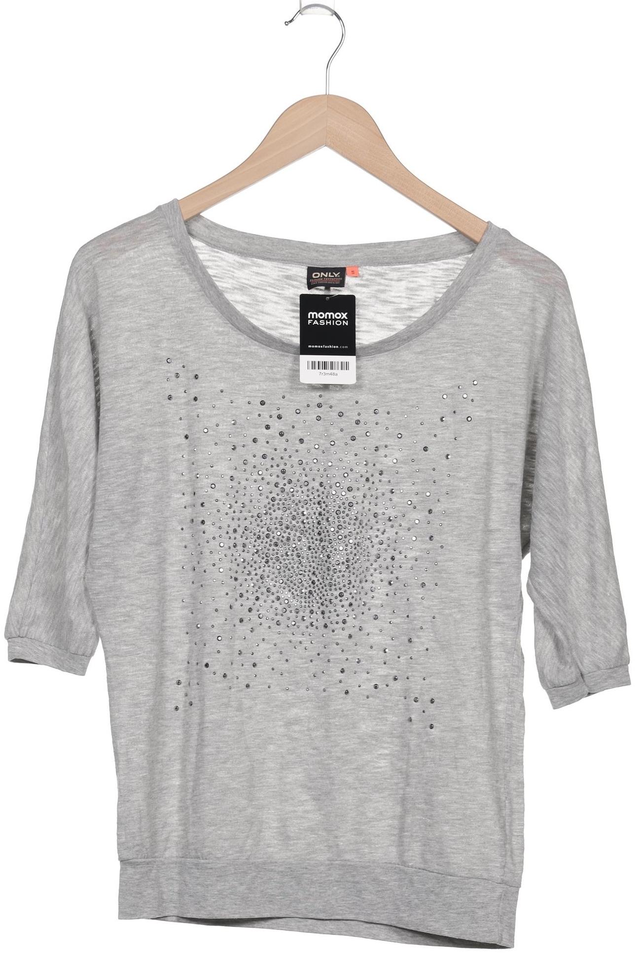 

Only Damen Langarmshirt, grau, Gr. 36