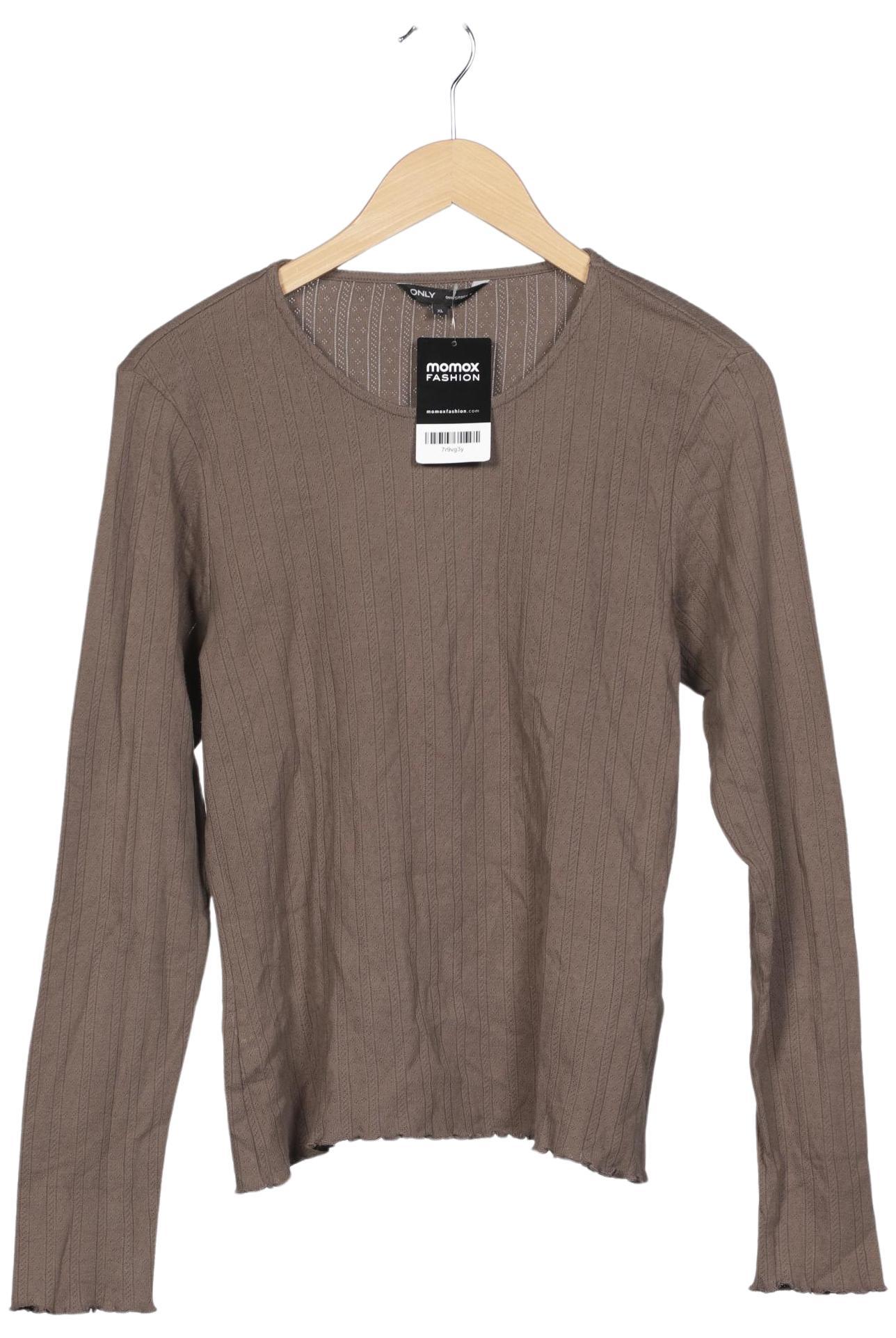 

Only Damen Langarmshirt, braun, Gr. 44