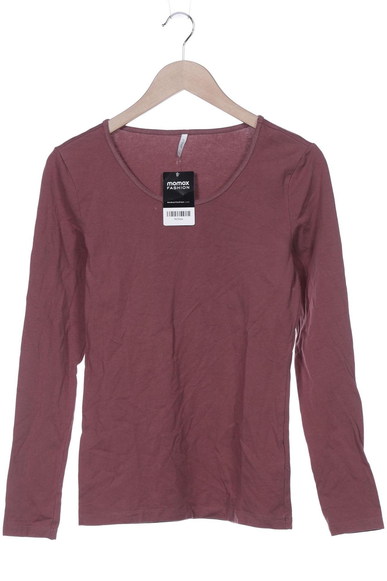 

Only Damen Langarmshirt, bordeaux, Gr. 44