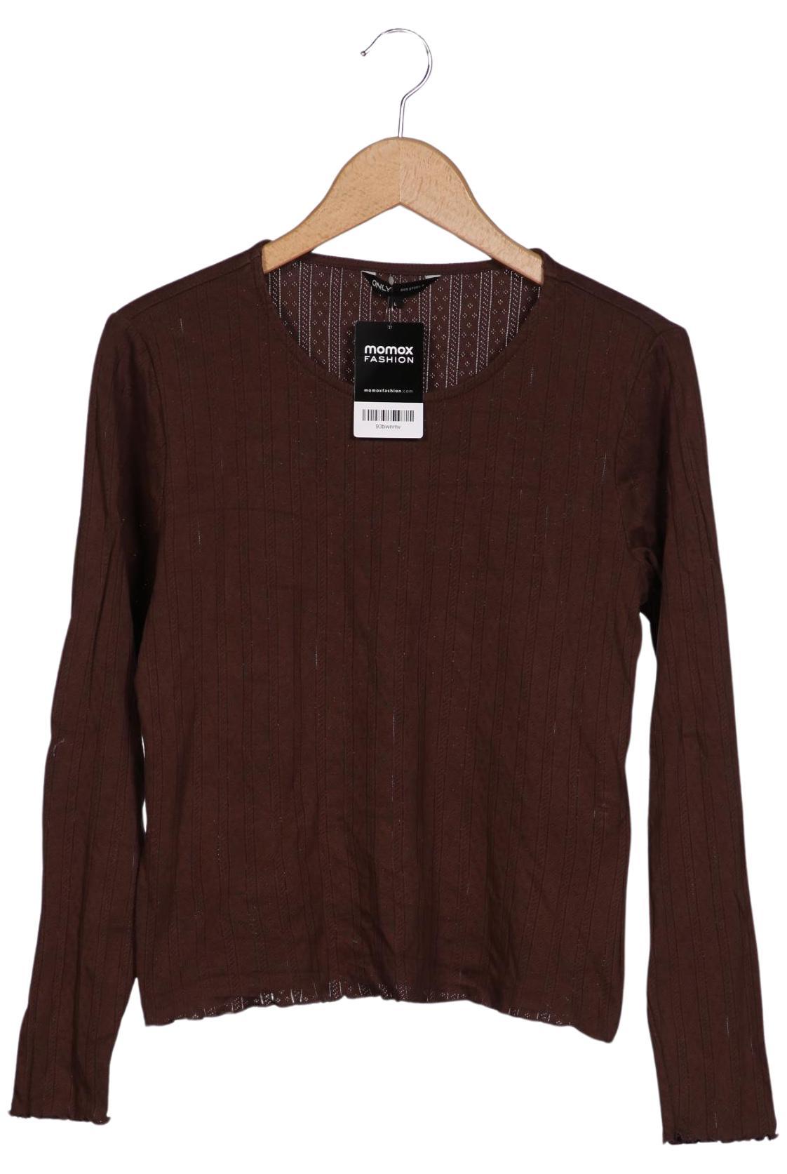 

Only Damen Langarmshirt, braun, Gr. 42