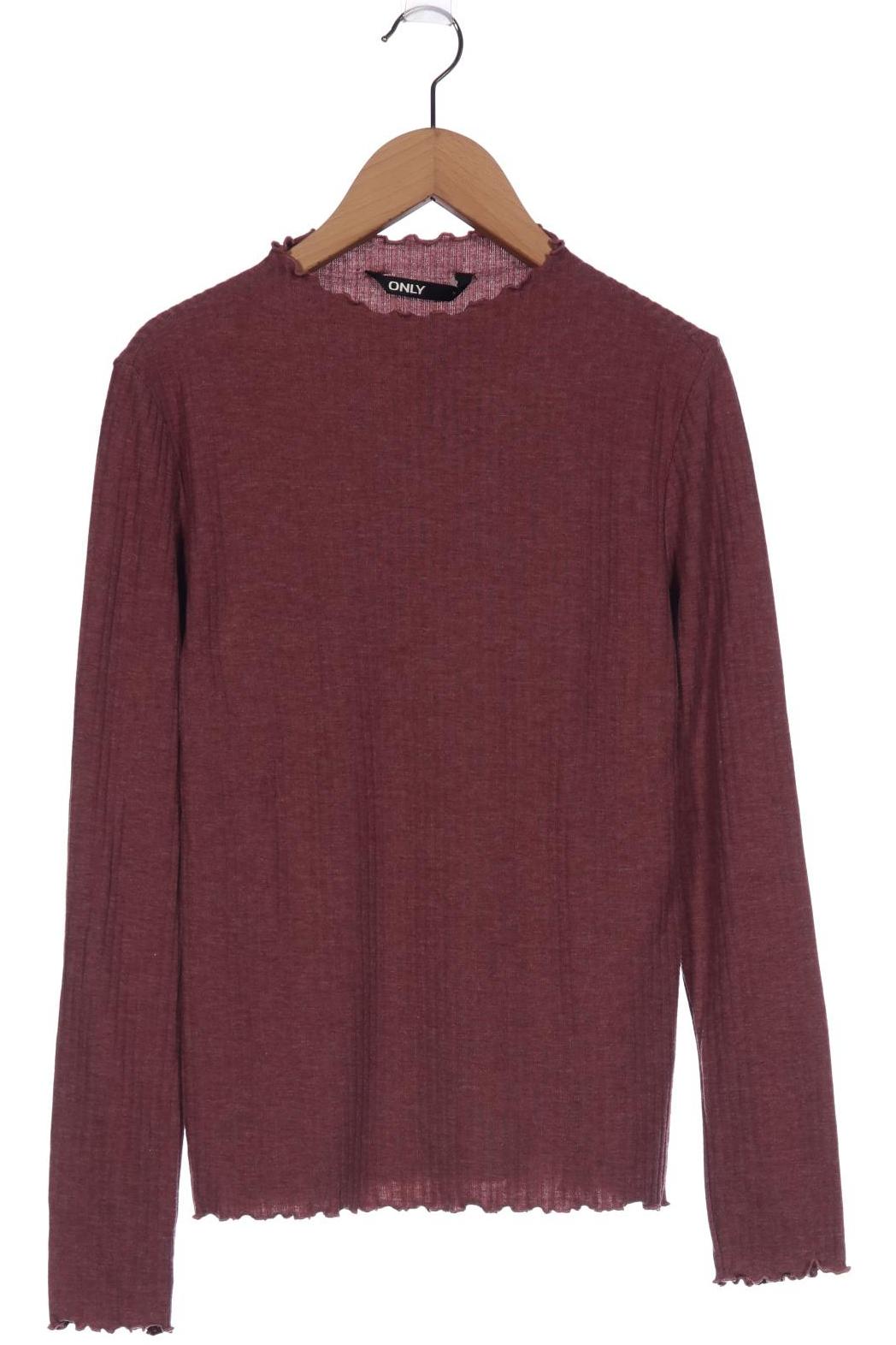 

ONLY Damen Langarmshirt, bordeaux