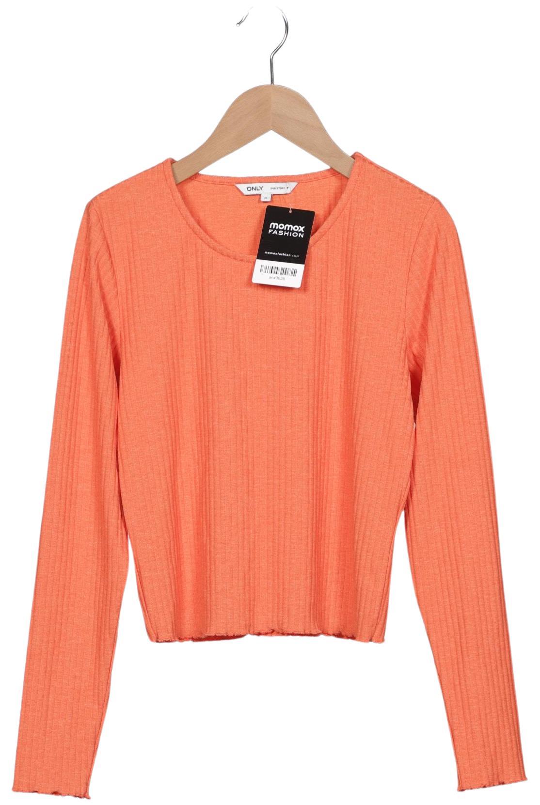 

Only Damen Langarmshirt, orange, Gr. 38