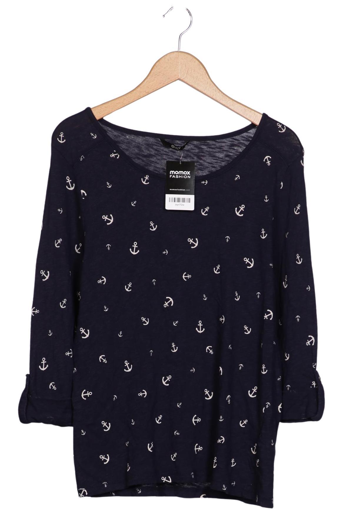 

Only Damen Langarmshirt, marineblau, Gr. 44