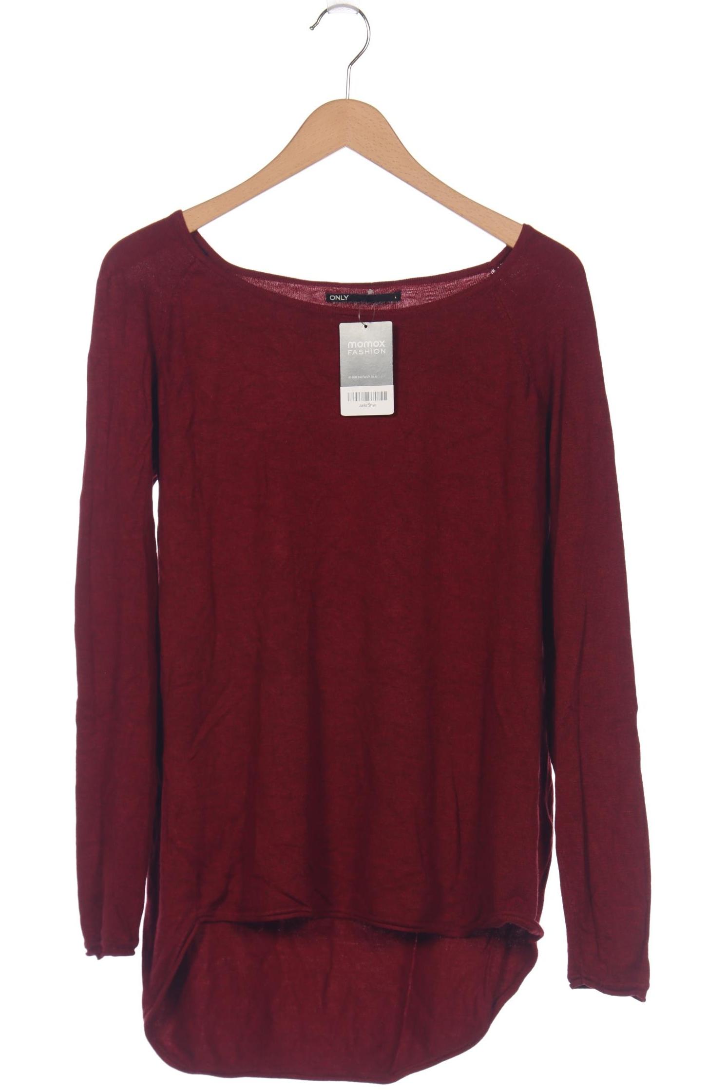

Only Damen Langarmshirt, bordeaux, Gr. 42