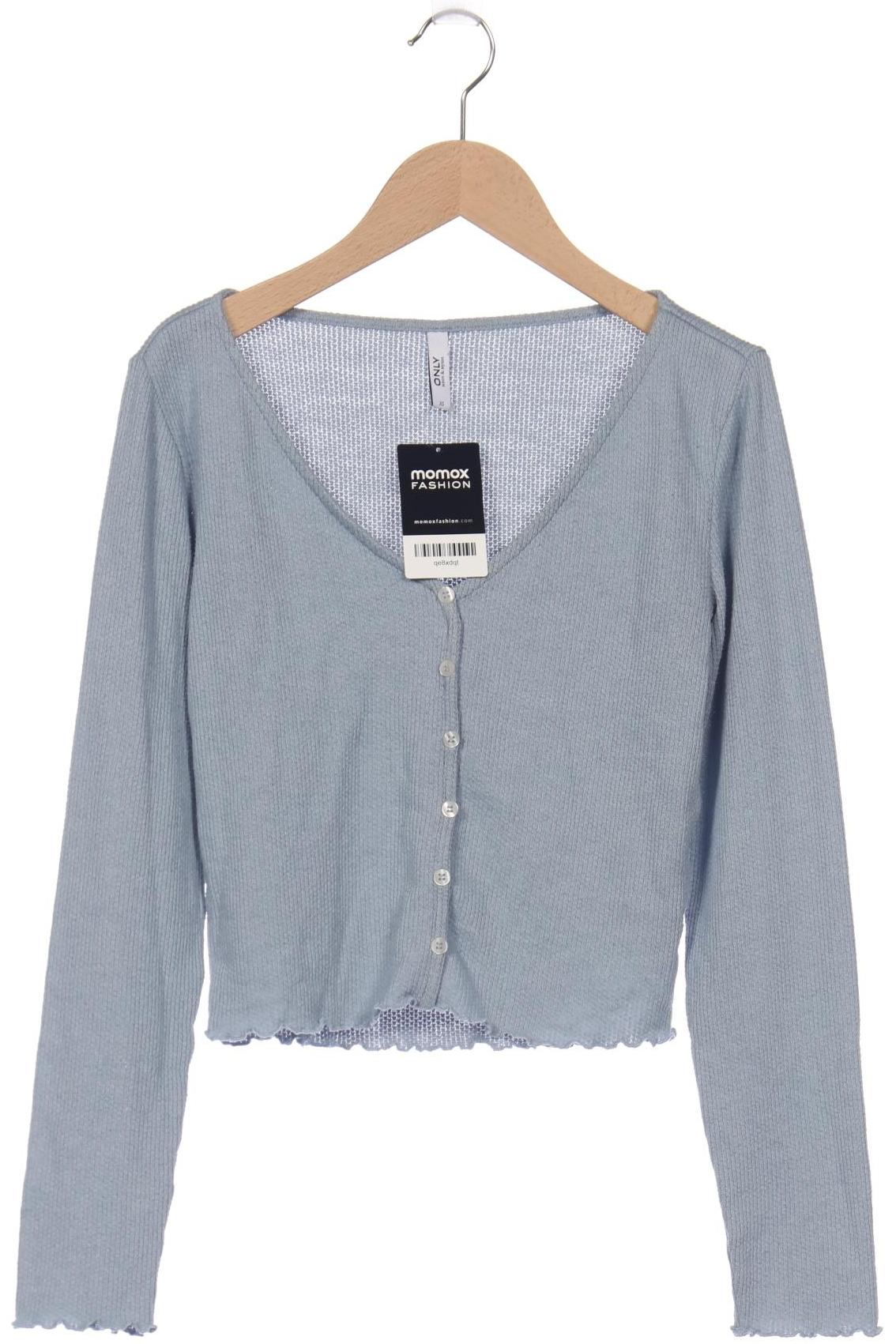 

Only Damen Langarmshirt, blau, Gr. 34