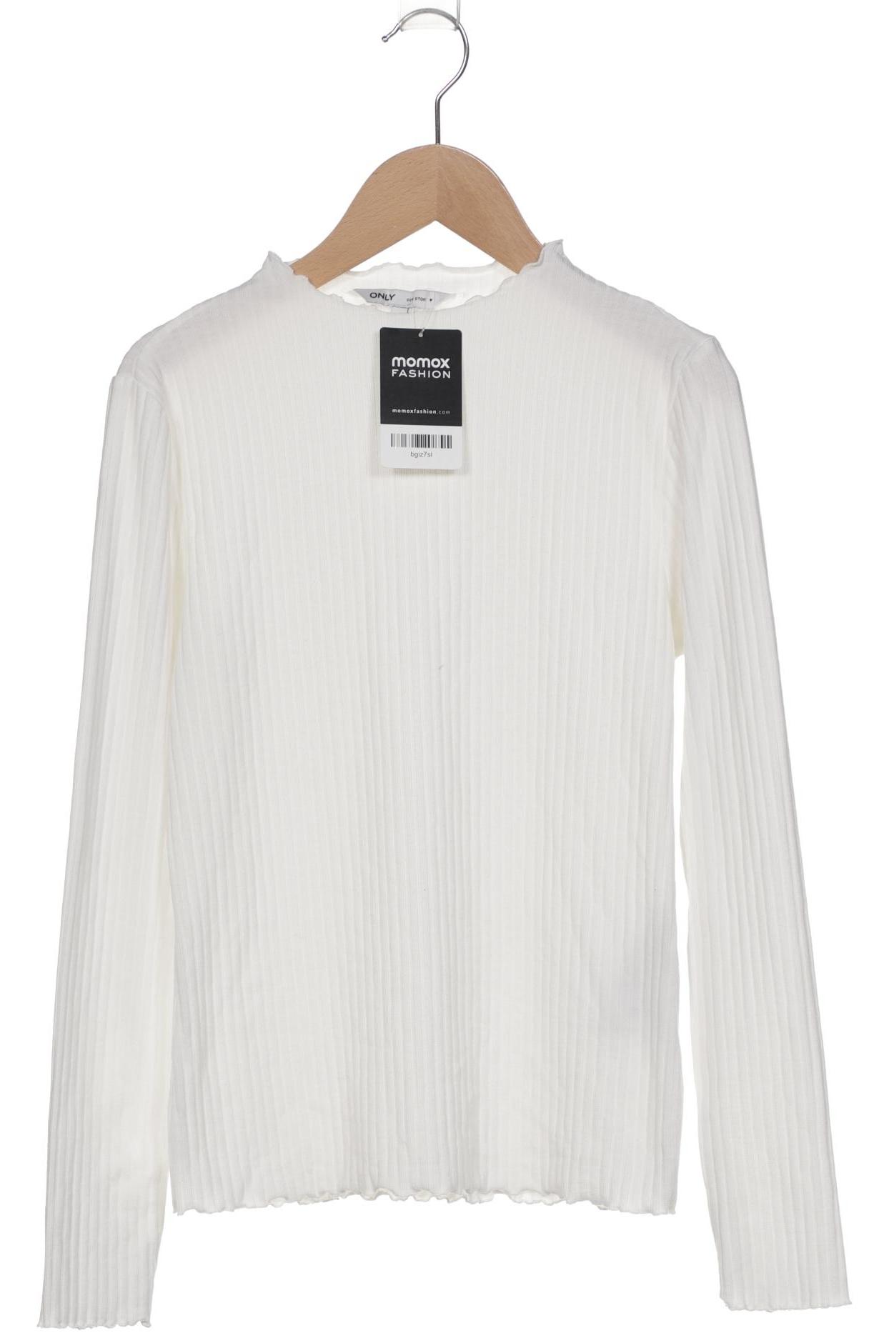 

Only Damen Langarmshirt, weiß, Gr. 38