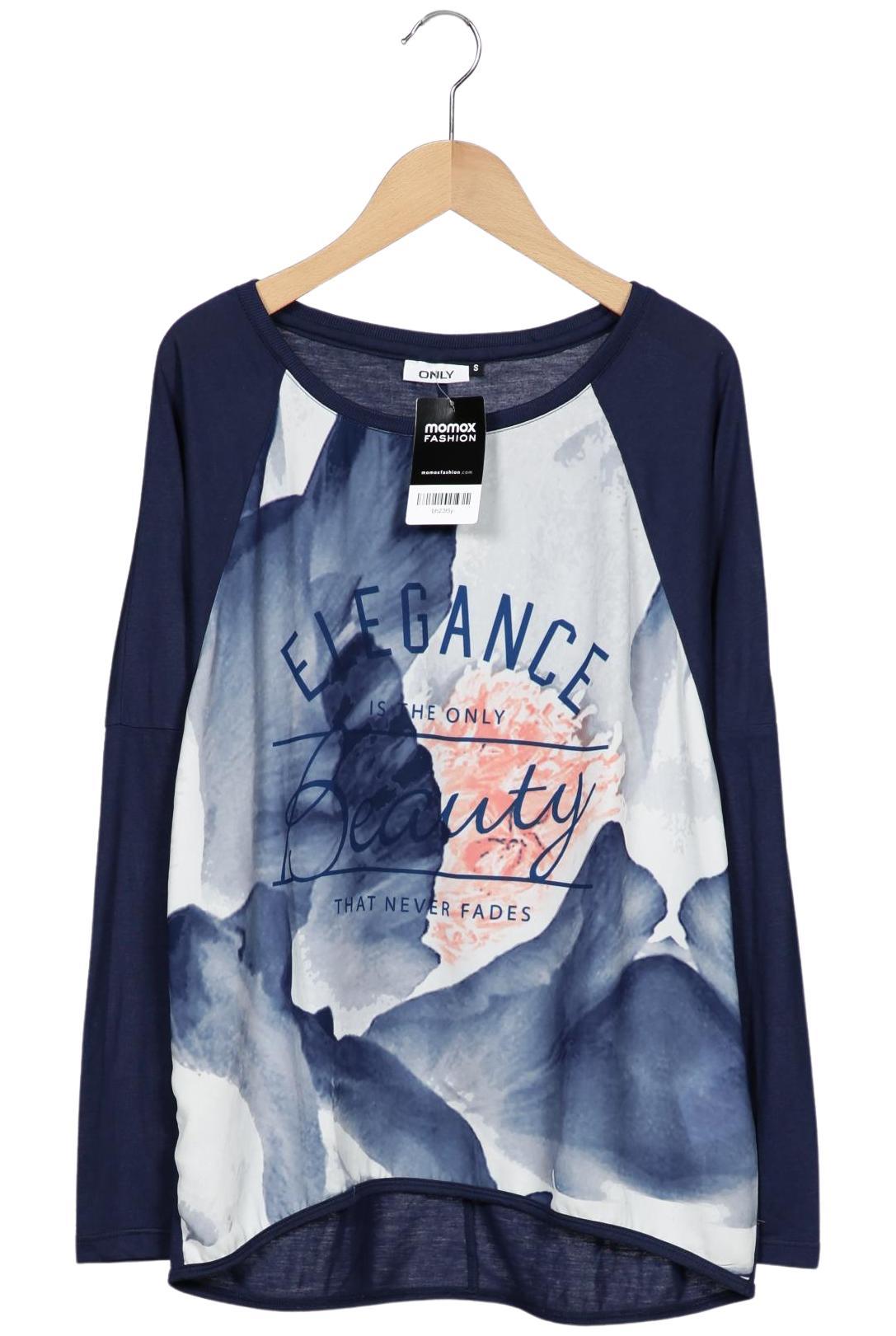 

Only Damen Langarmshirt, marineblau, Gr. 36