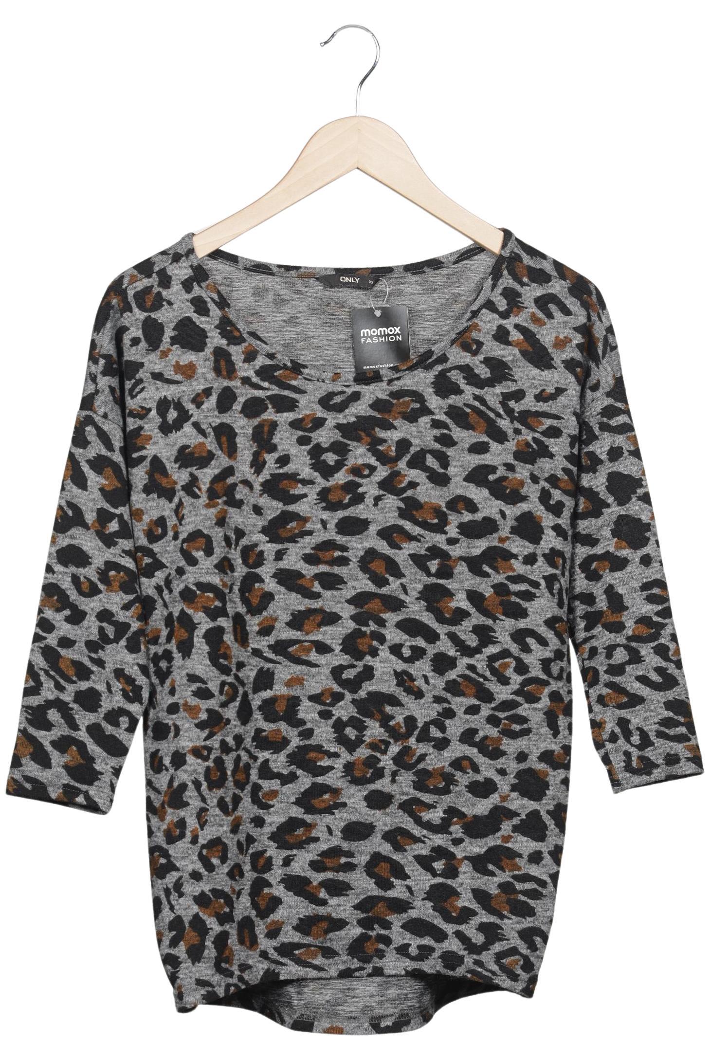 

Only Damen Langarmshirt, grau, Gr. 34