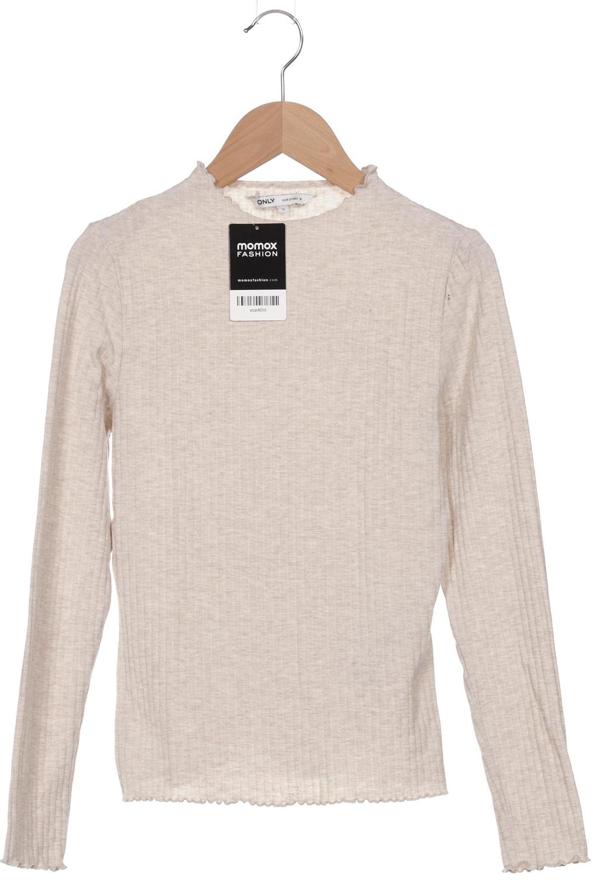 

Only Damen Langarmshirt, beige, Gr. 36