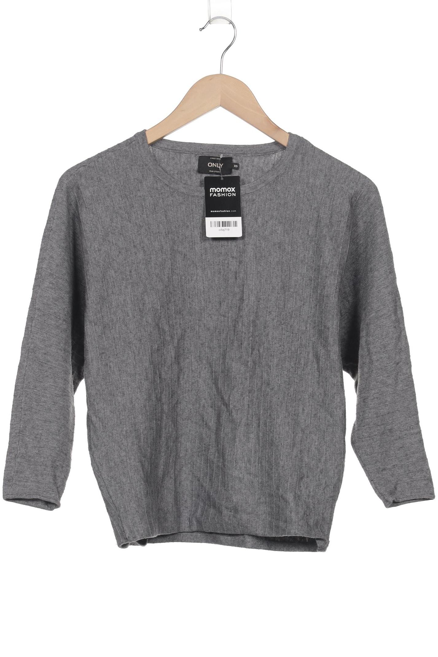 

Only Damen Langarmshirt, grau, Gr. 34