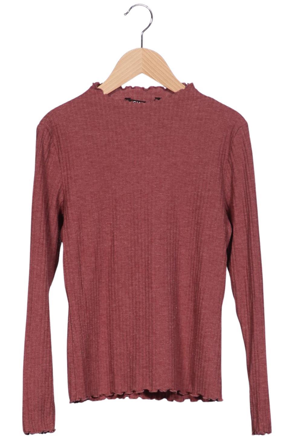 

Only Damen Langarmshirt, bordeaux, Gr. 38