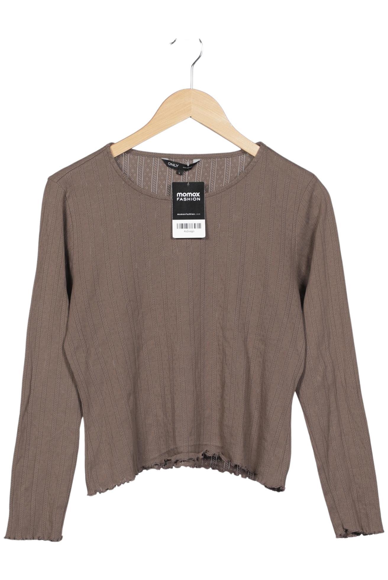 

Only Damen Langarmshirt, braun, Gr. 42