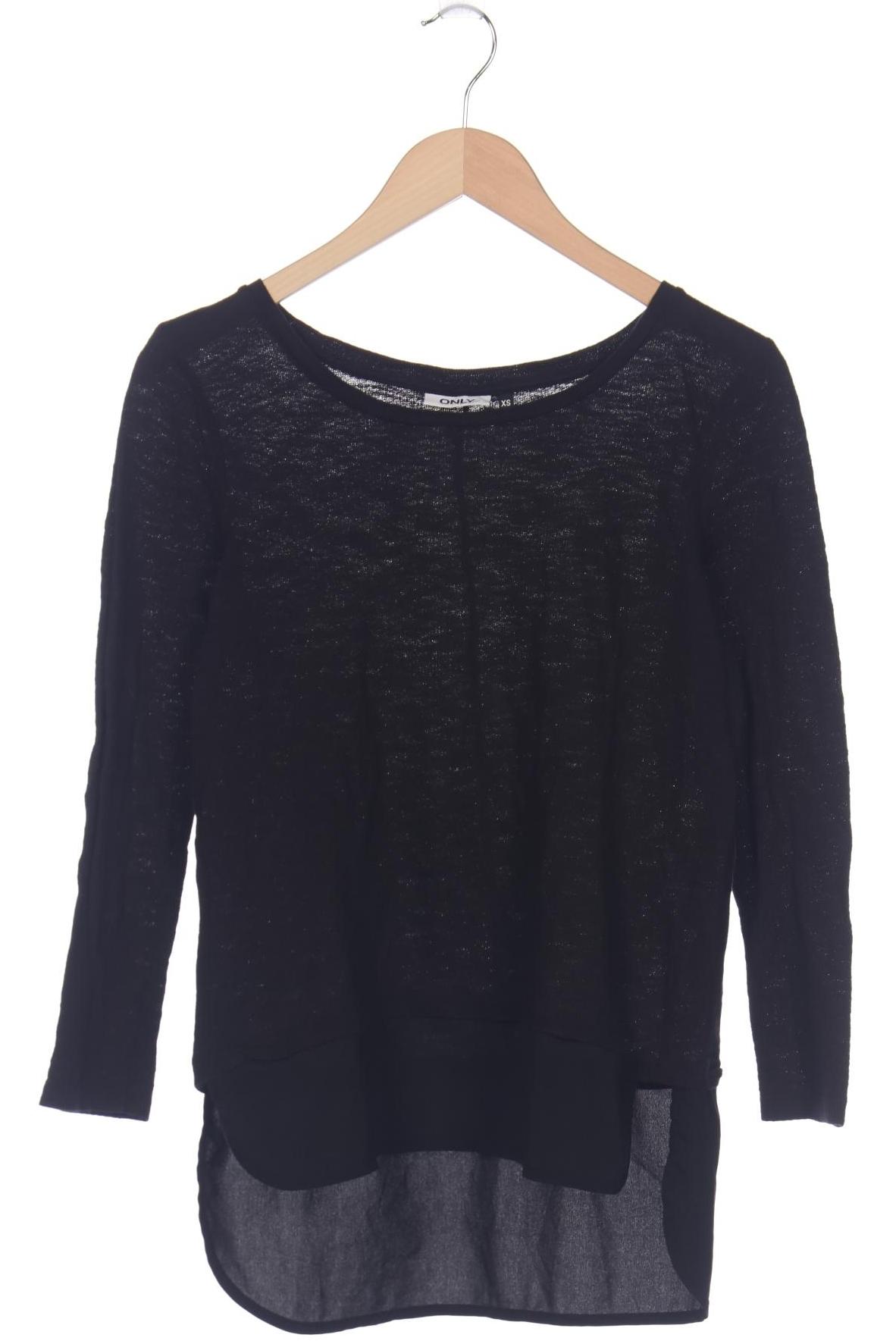 

Only Damen Langarmshirt, schwarz, Gr. 34