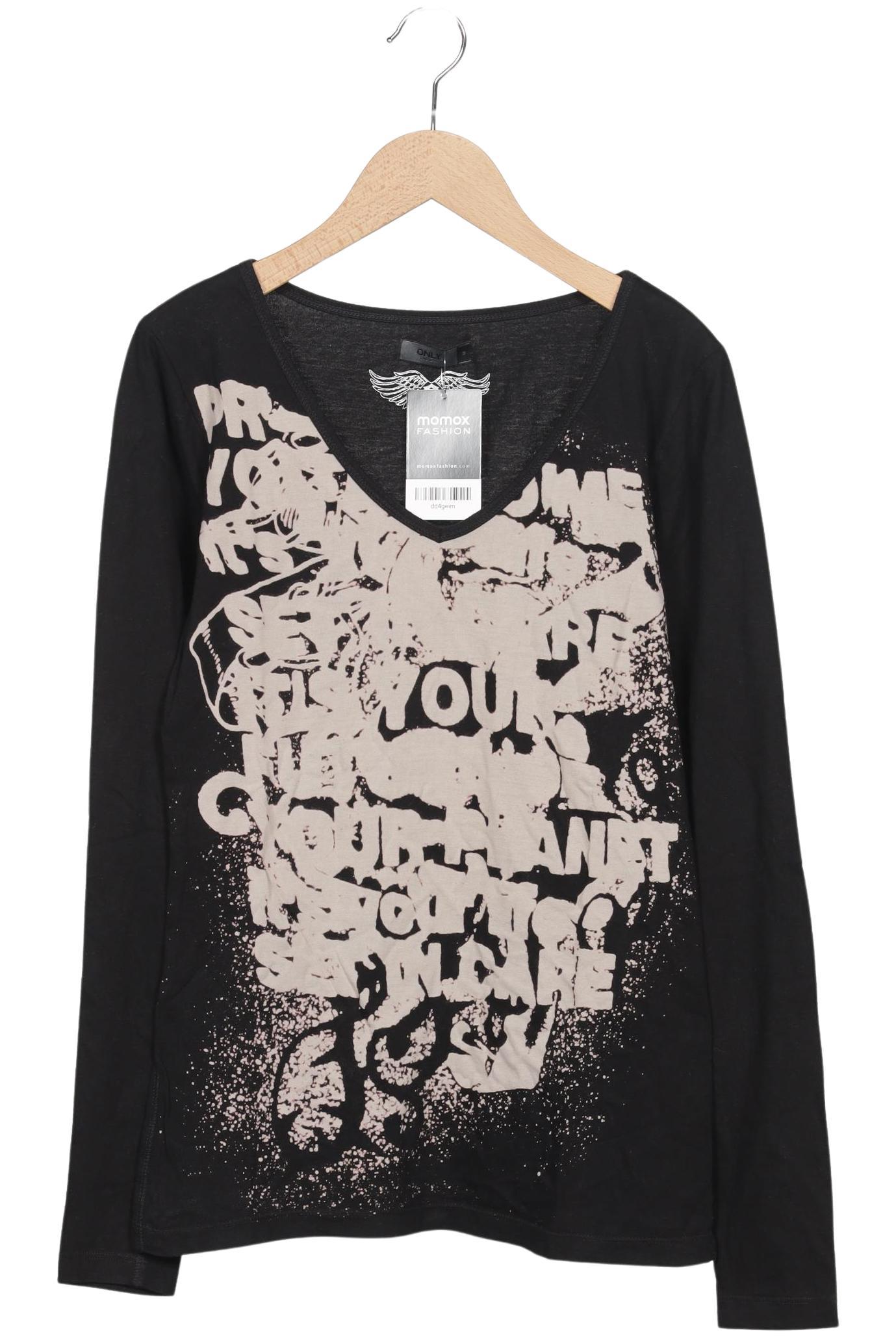 

Only Damen Langarmshirt, schwarz, Gr. 36