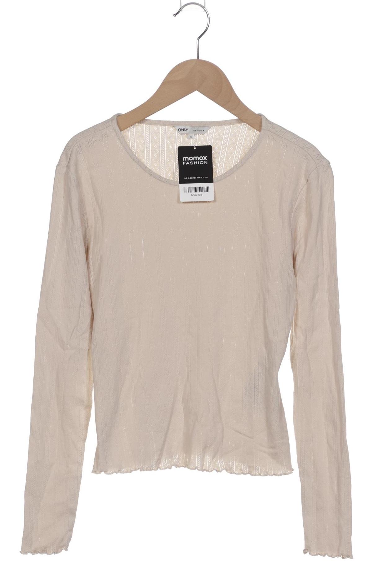 

Only Damen Langarmshirt, beige, Gr. 36