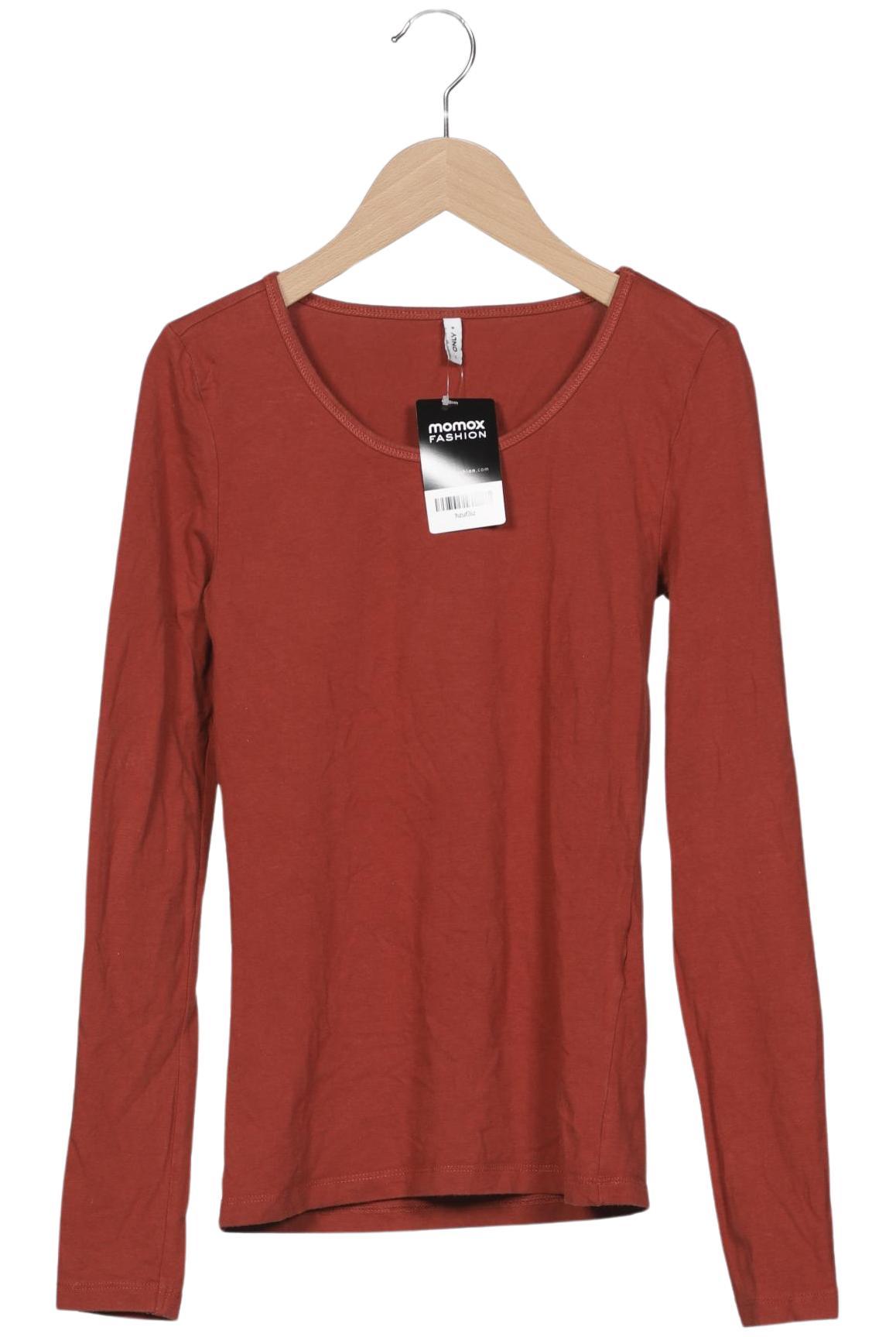 

Only Damen Langarmshirt, rot, Gr. 36