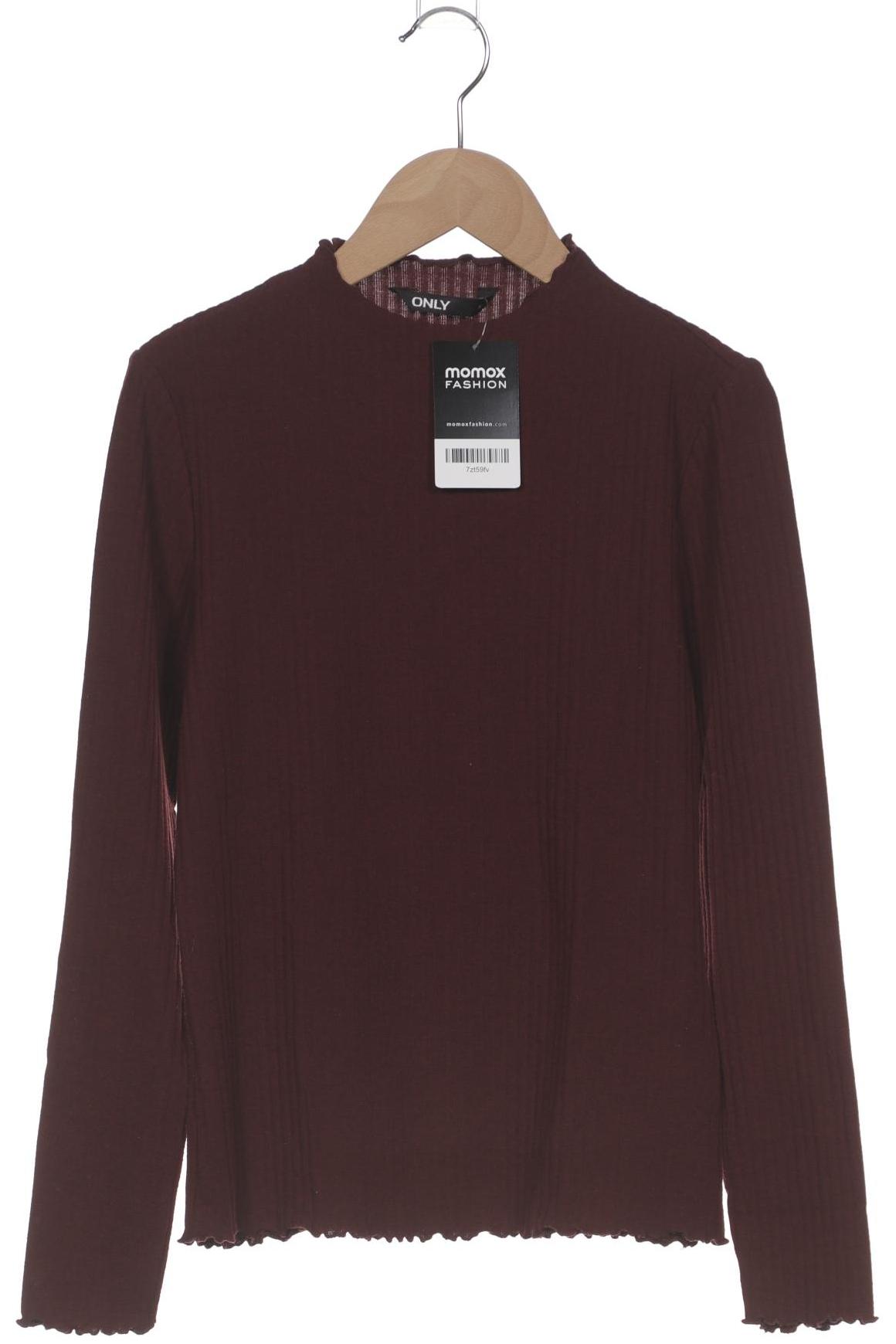 

Only Damen Langarmshirt, bordeaux, Gr. 38