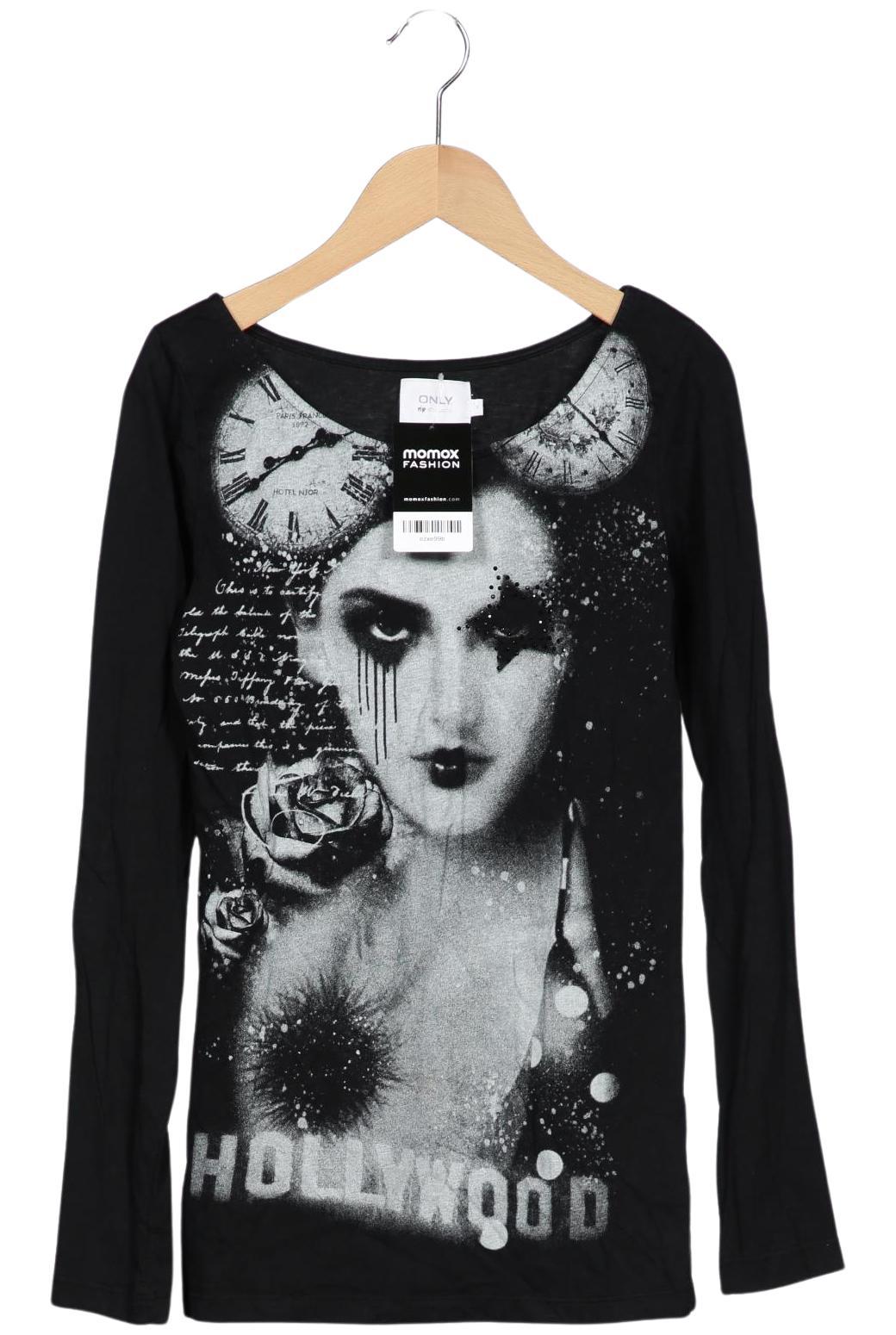 

Only Damen Langarmshirt, schwarz, Gr. 36